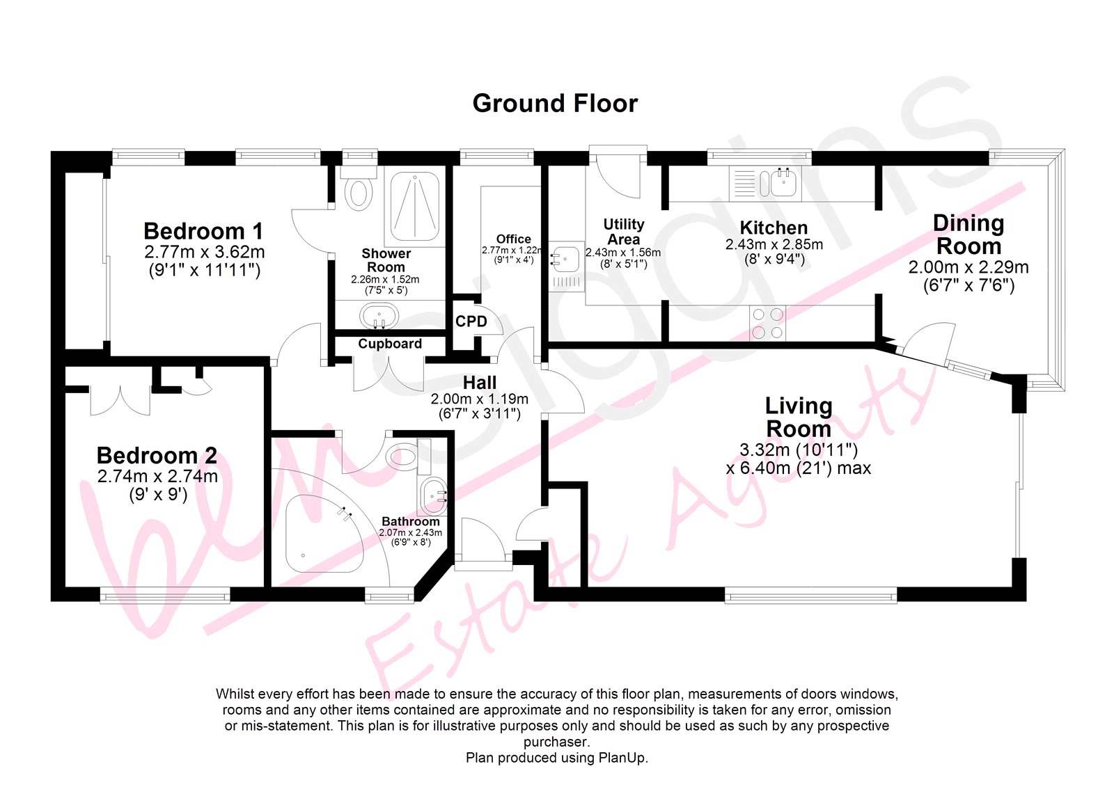 2 Bedrooms  for sale in Yeomans Way, Pilgrims Retreat, Harrietsham, Maidstone ME17