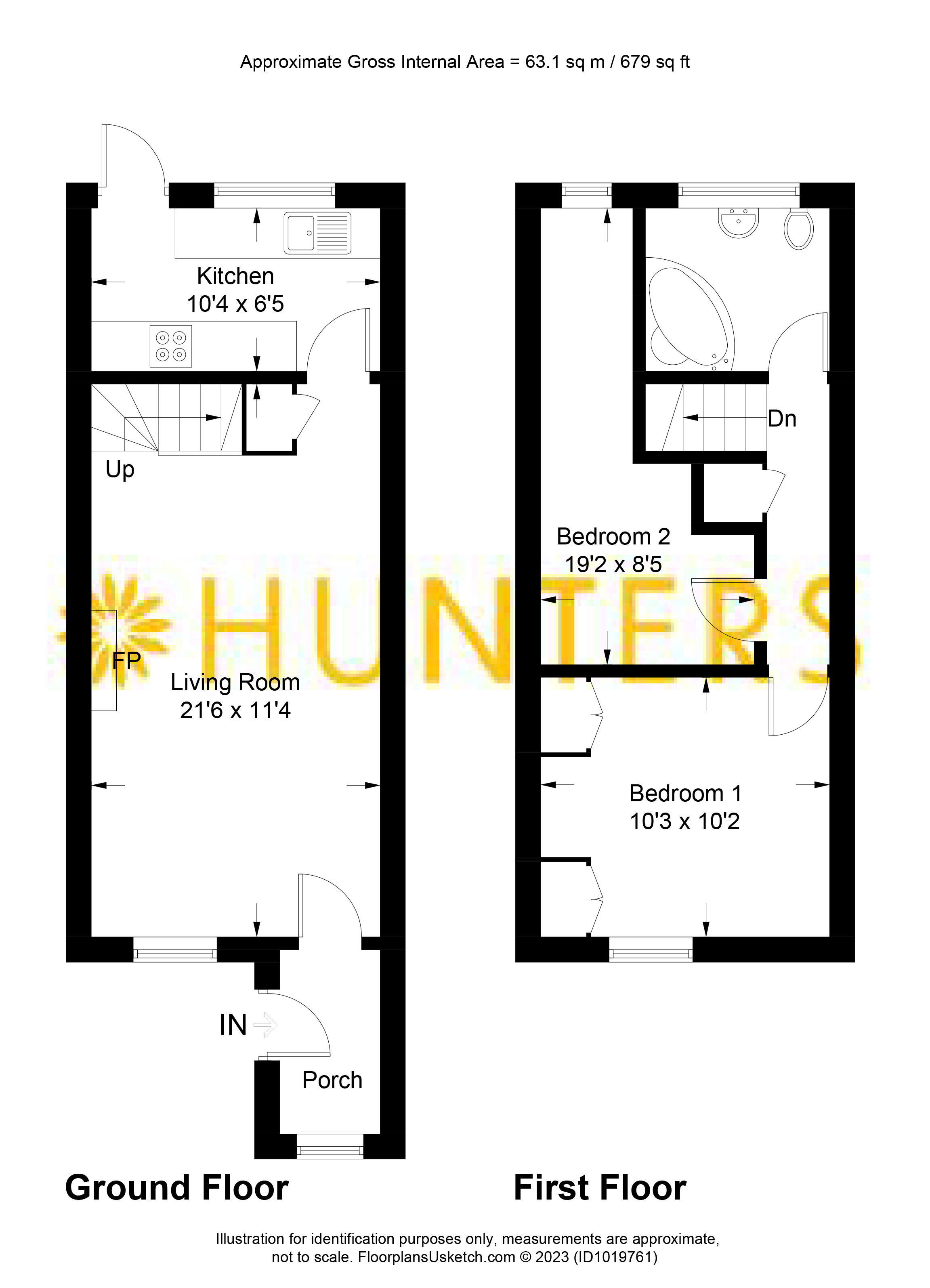 166, Leylands Road, West Sussex floorplan