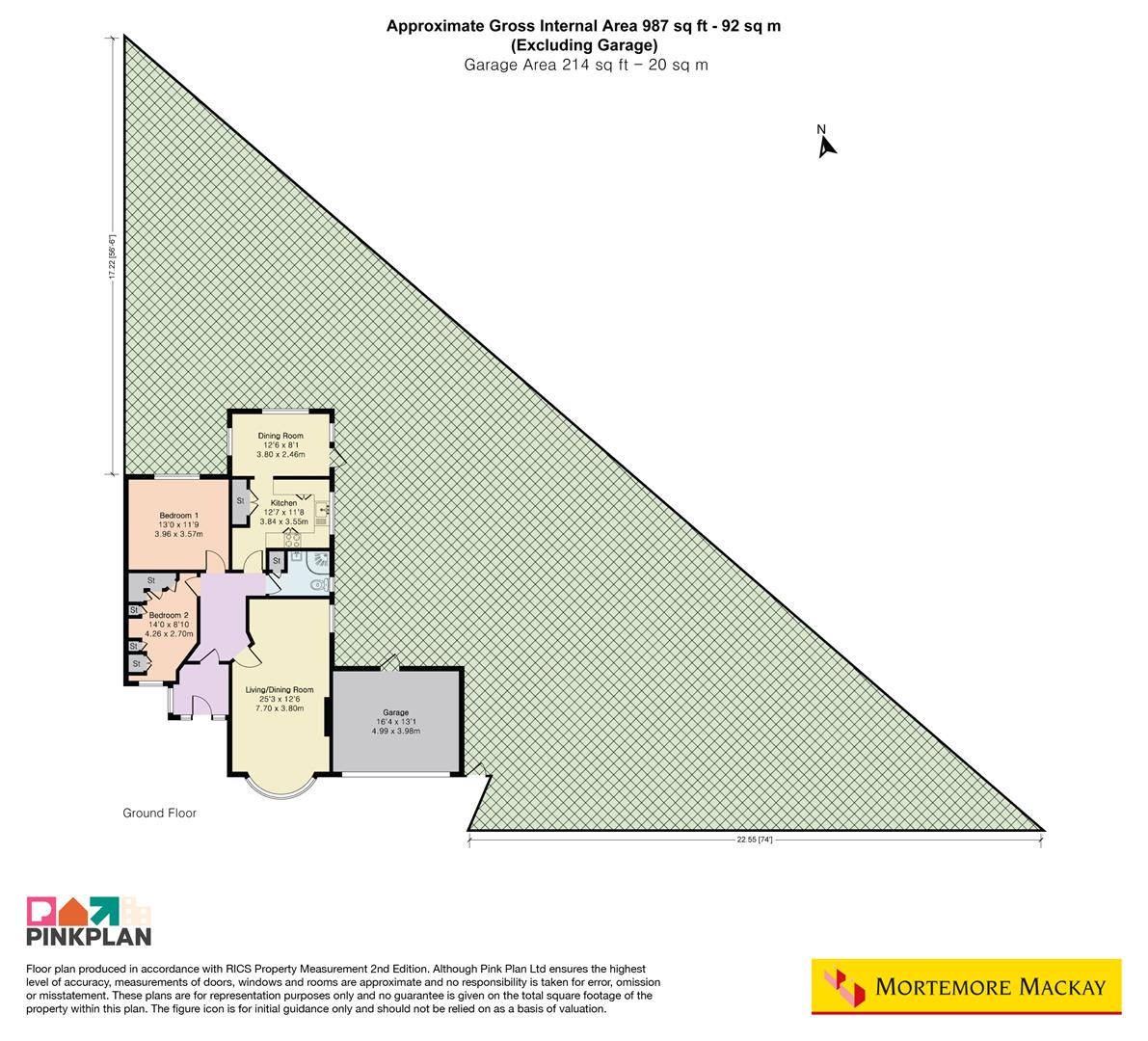 15, Cranleigh Gardens, London floorplan