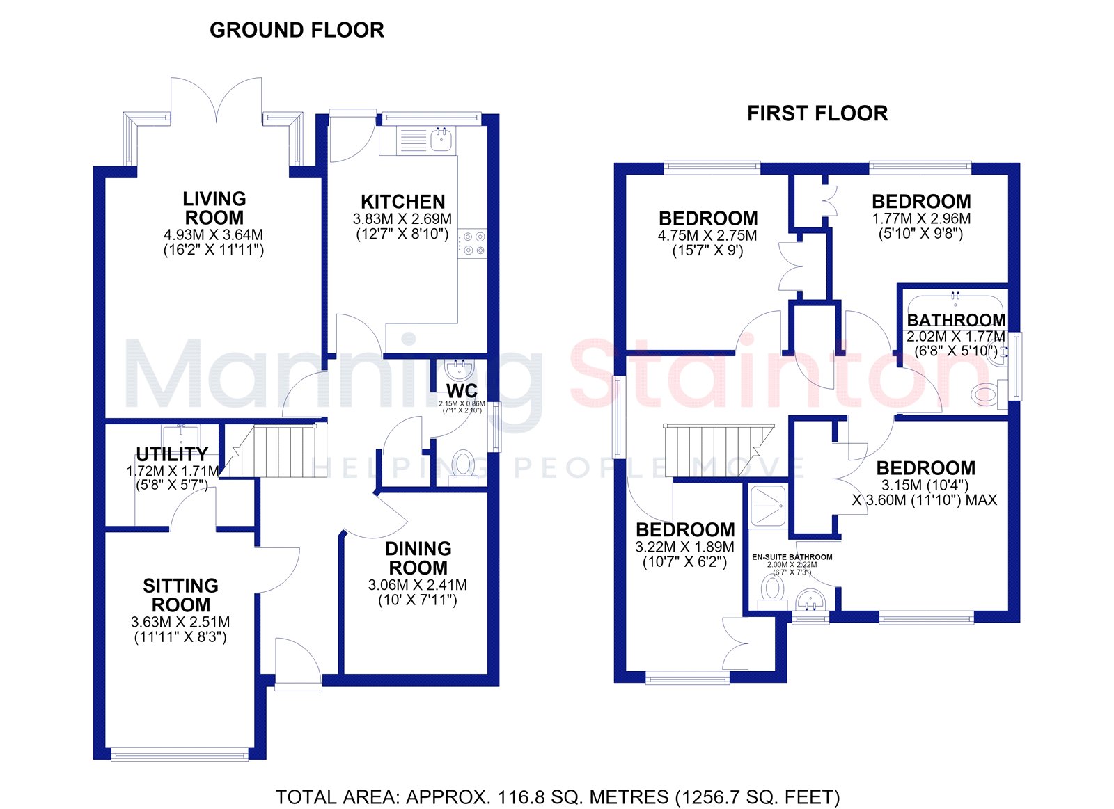8, Priestley Court, West Yorkshire floorplan