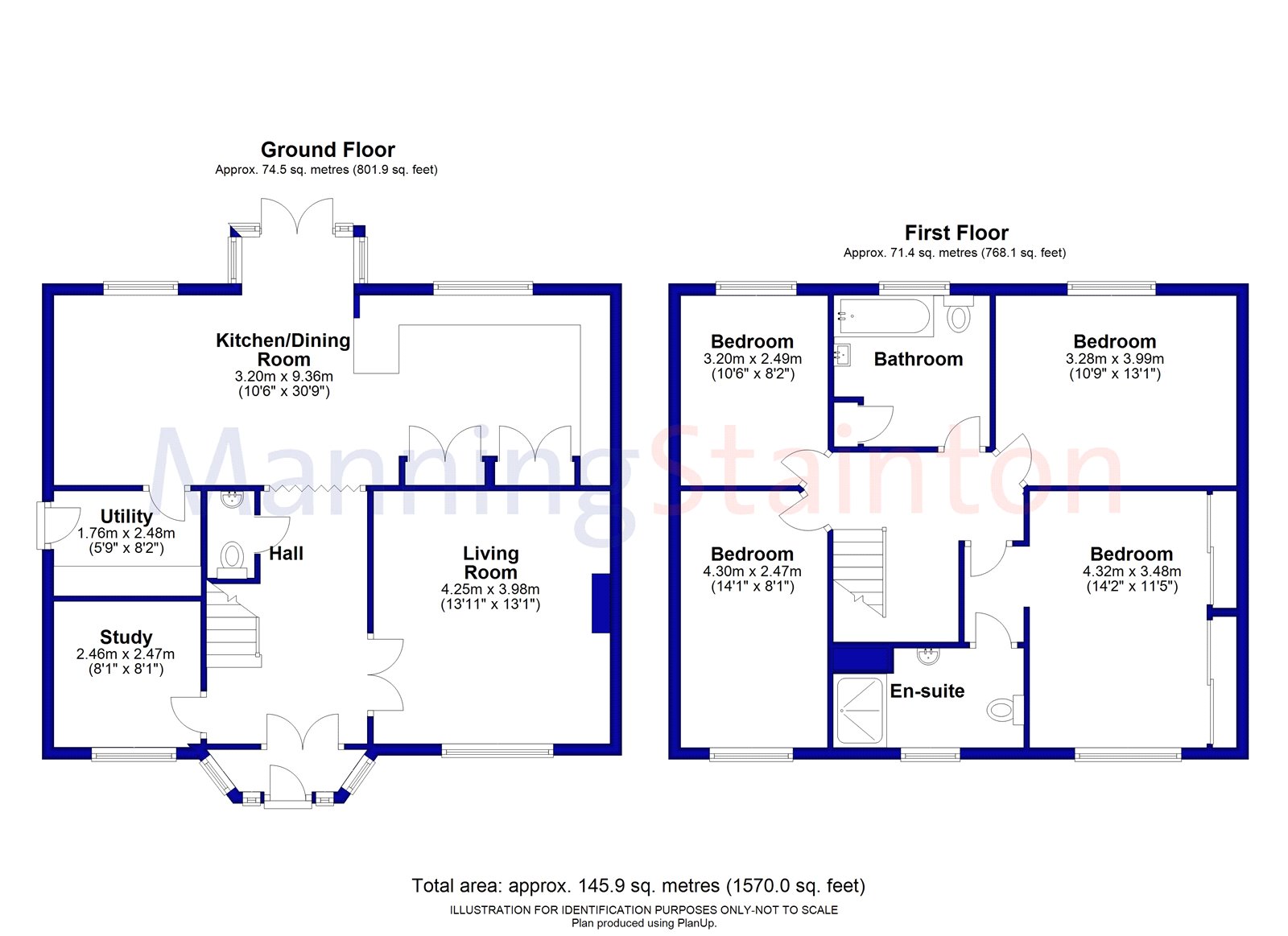 4 Bedrooms Detached house for sale in The Croft, Collingham, Wetherby, West Yorkshire LS22