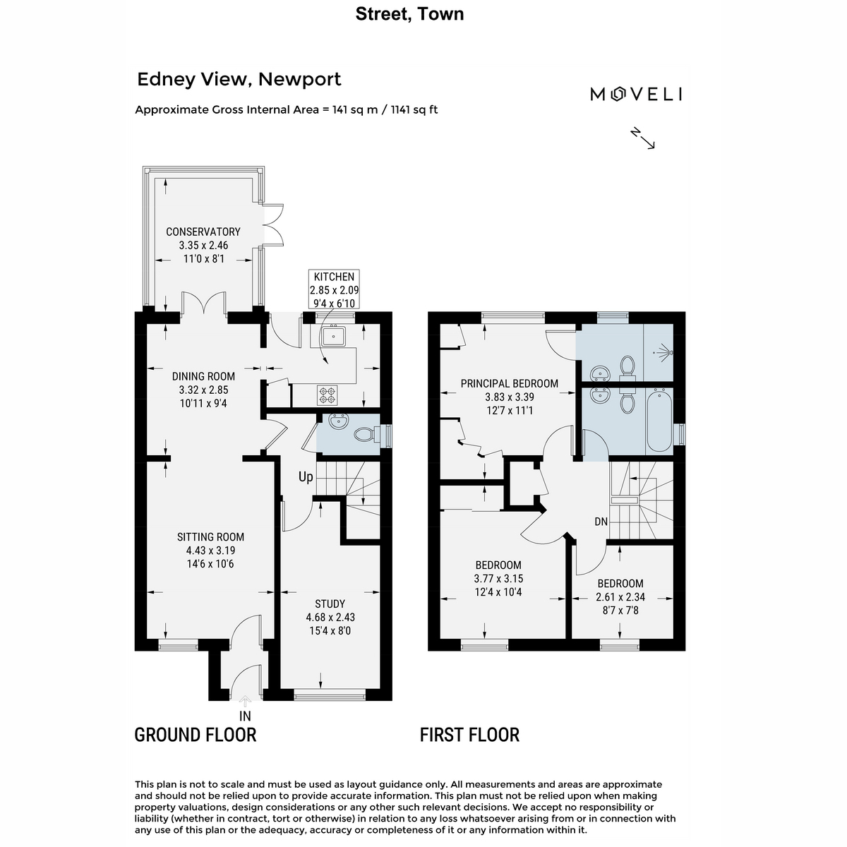 24, Edney View, Newport floorplan
