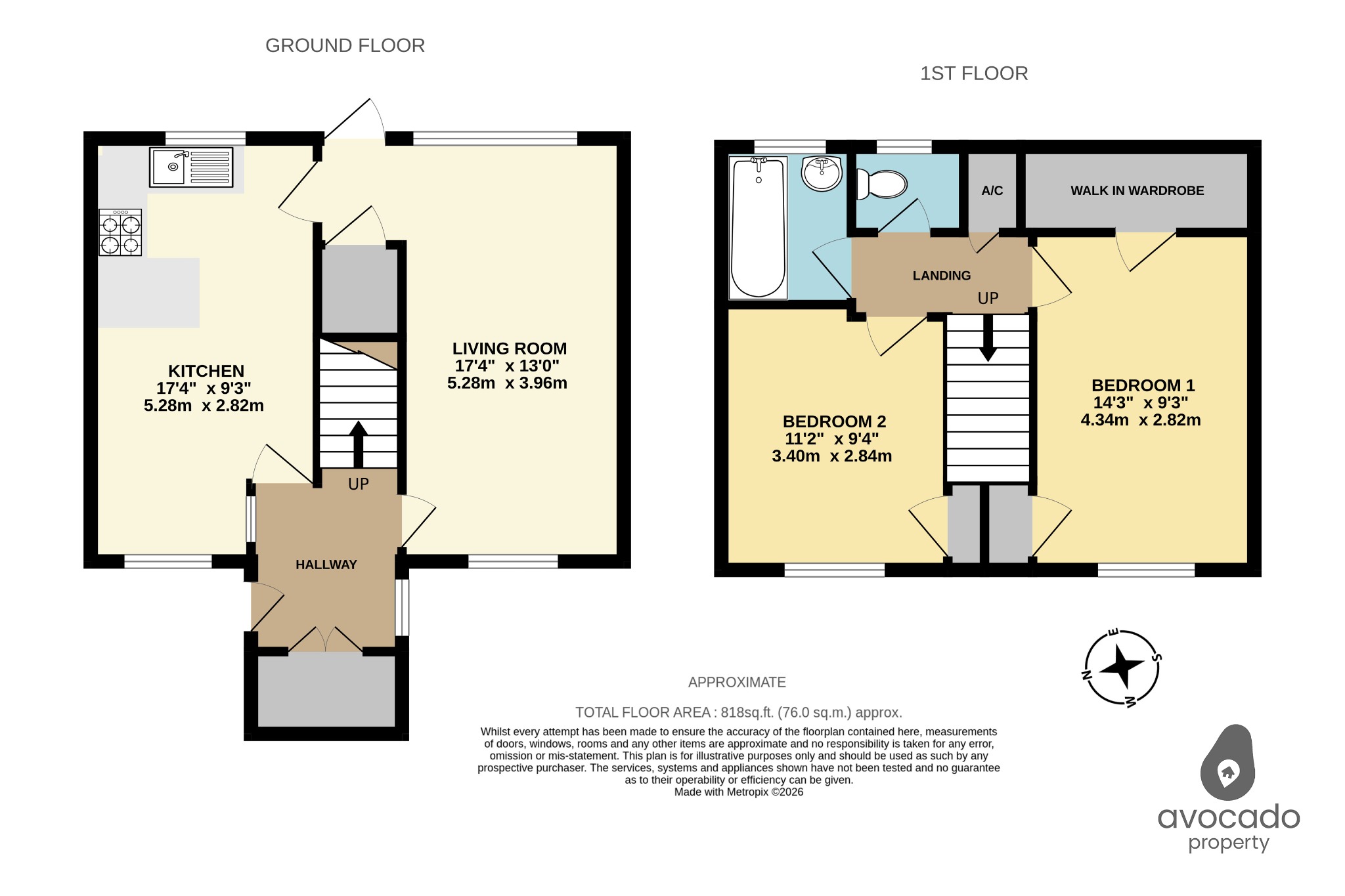 16, Hill Road, Reading floorplan