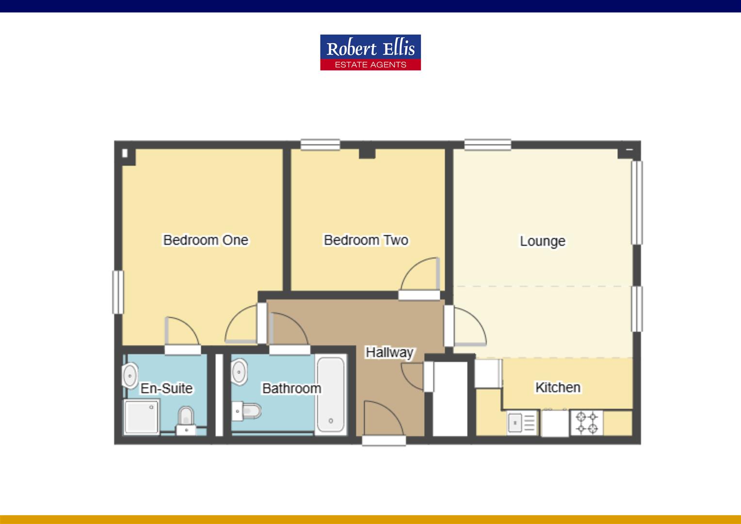 Flat 9 Vellum House, Watermark Close, Nottingham floorplan