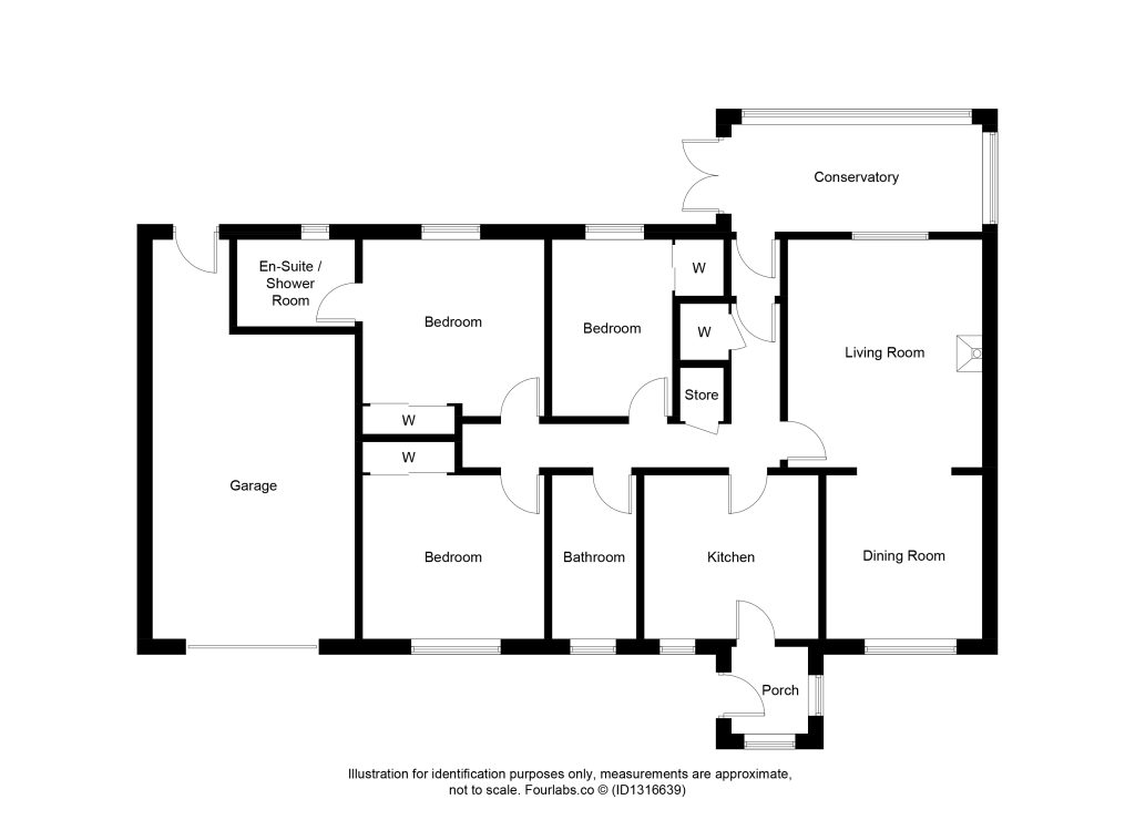6, Elvin Place, Findhorn floorplan