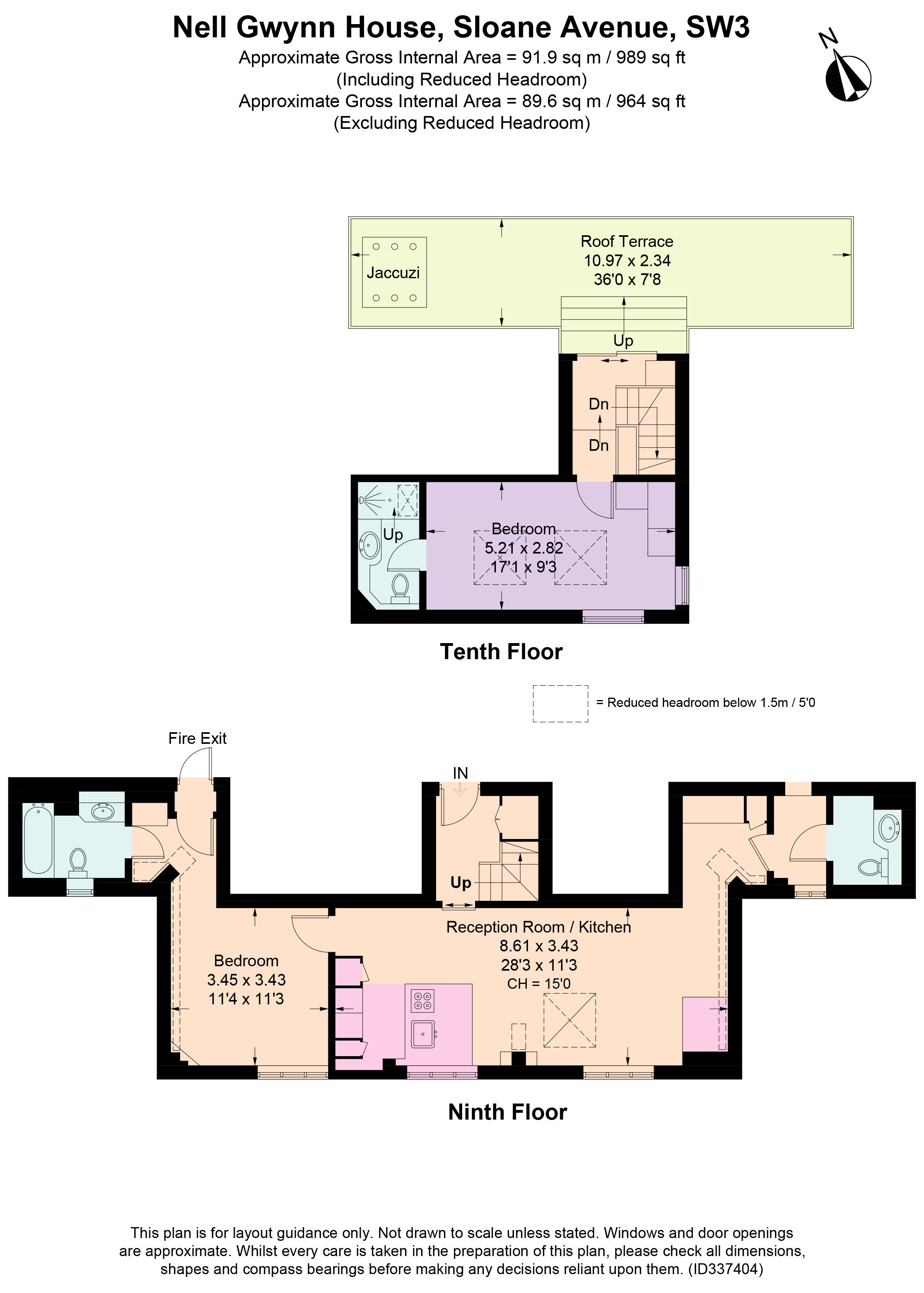 Nell Gwynn House, London floorplan