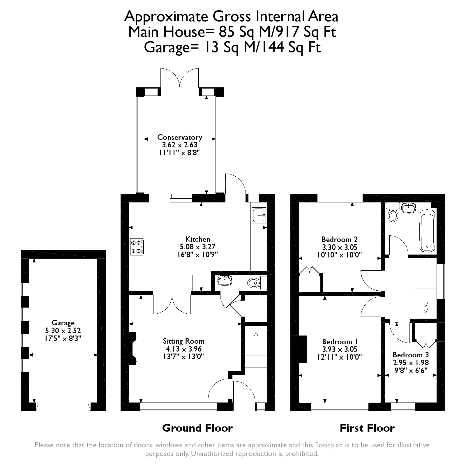 3 Bedrooms Semi-detached house for sale in Longpoles Road, Cranleigh GU6