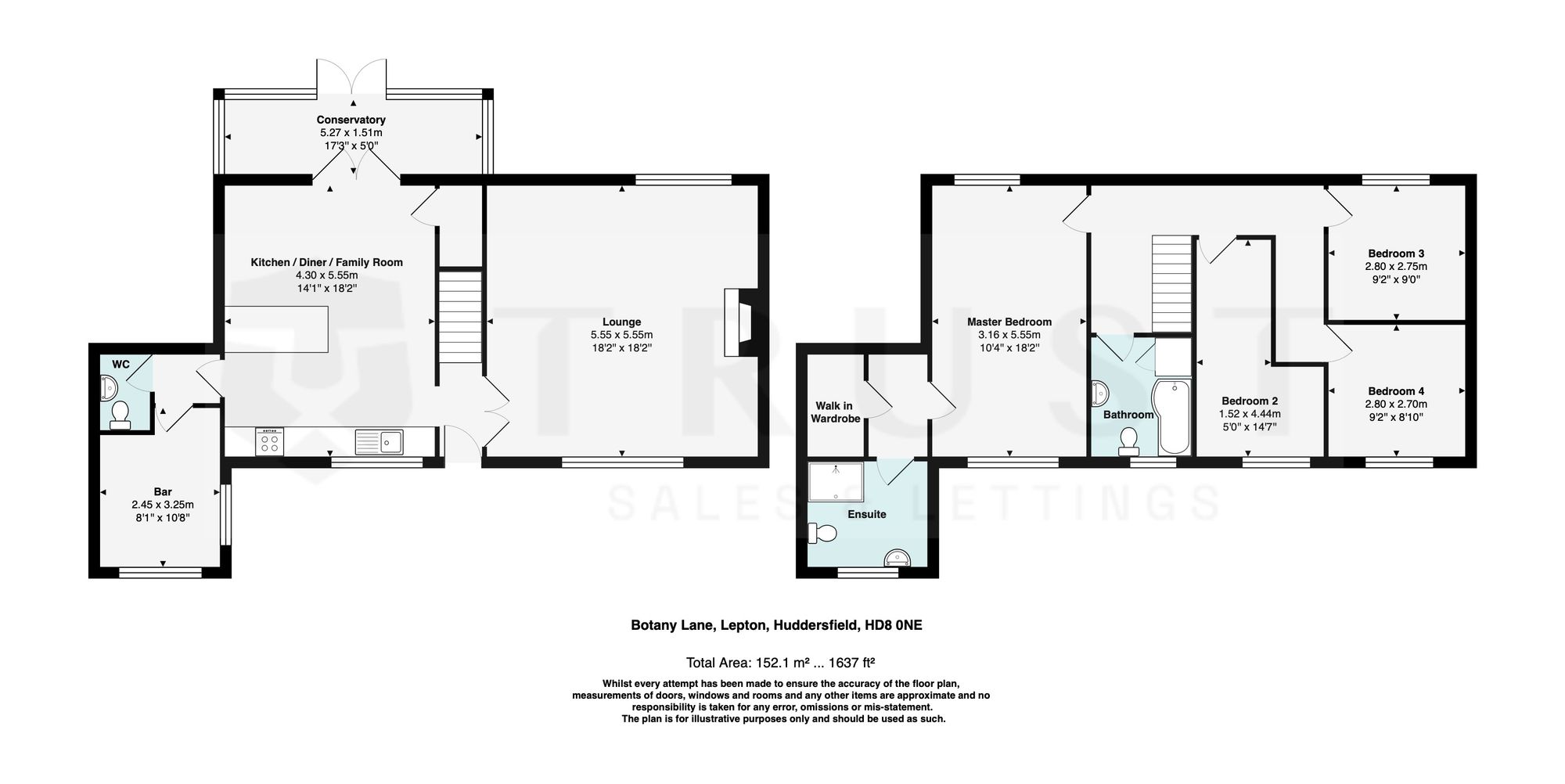 50 Botany Lane, Huddersfield floorplan