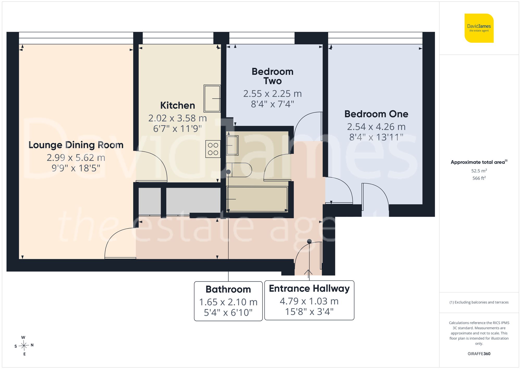1029 Victoria Centre, Nottingham floorplan