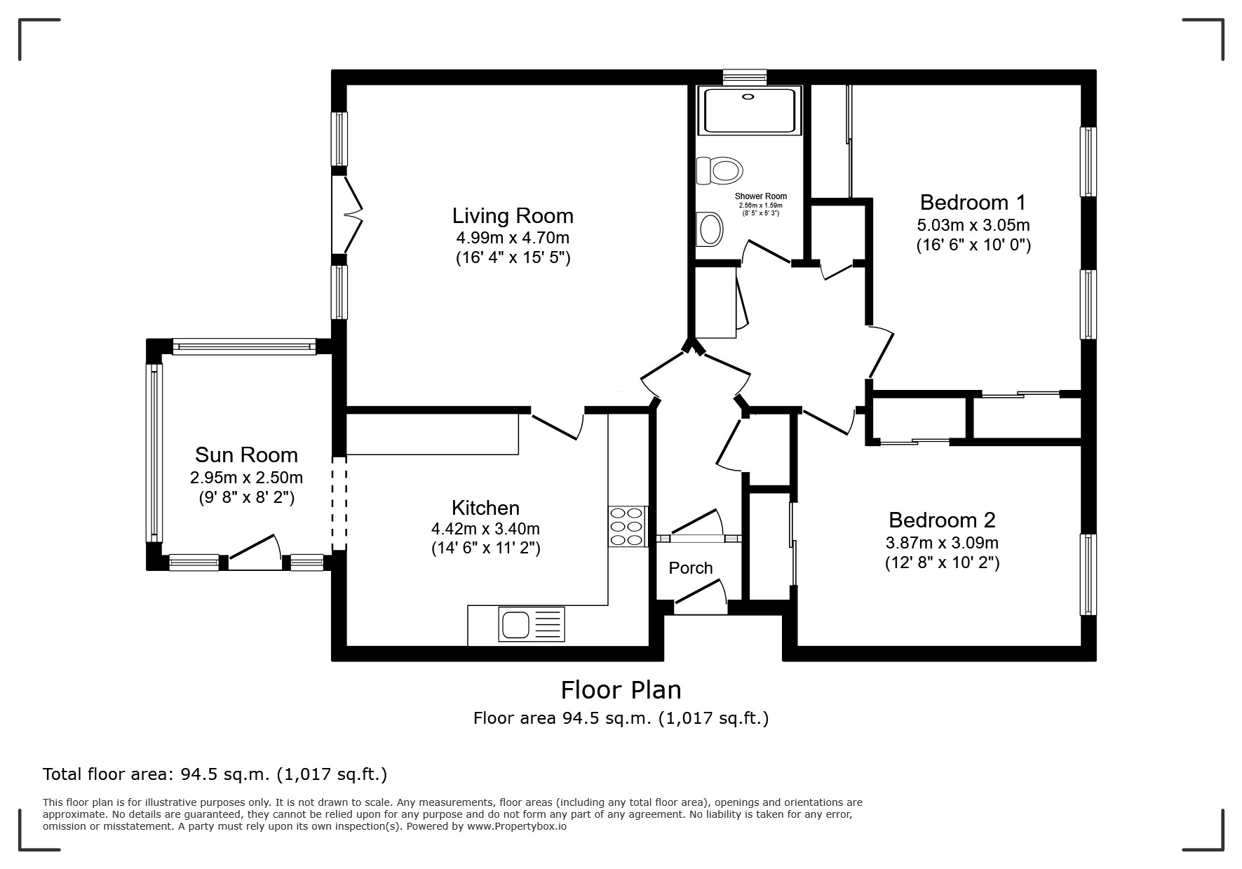 13, Smithfield Crescent, Blairgowrie floorplan