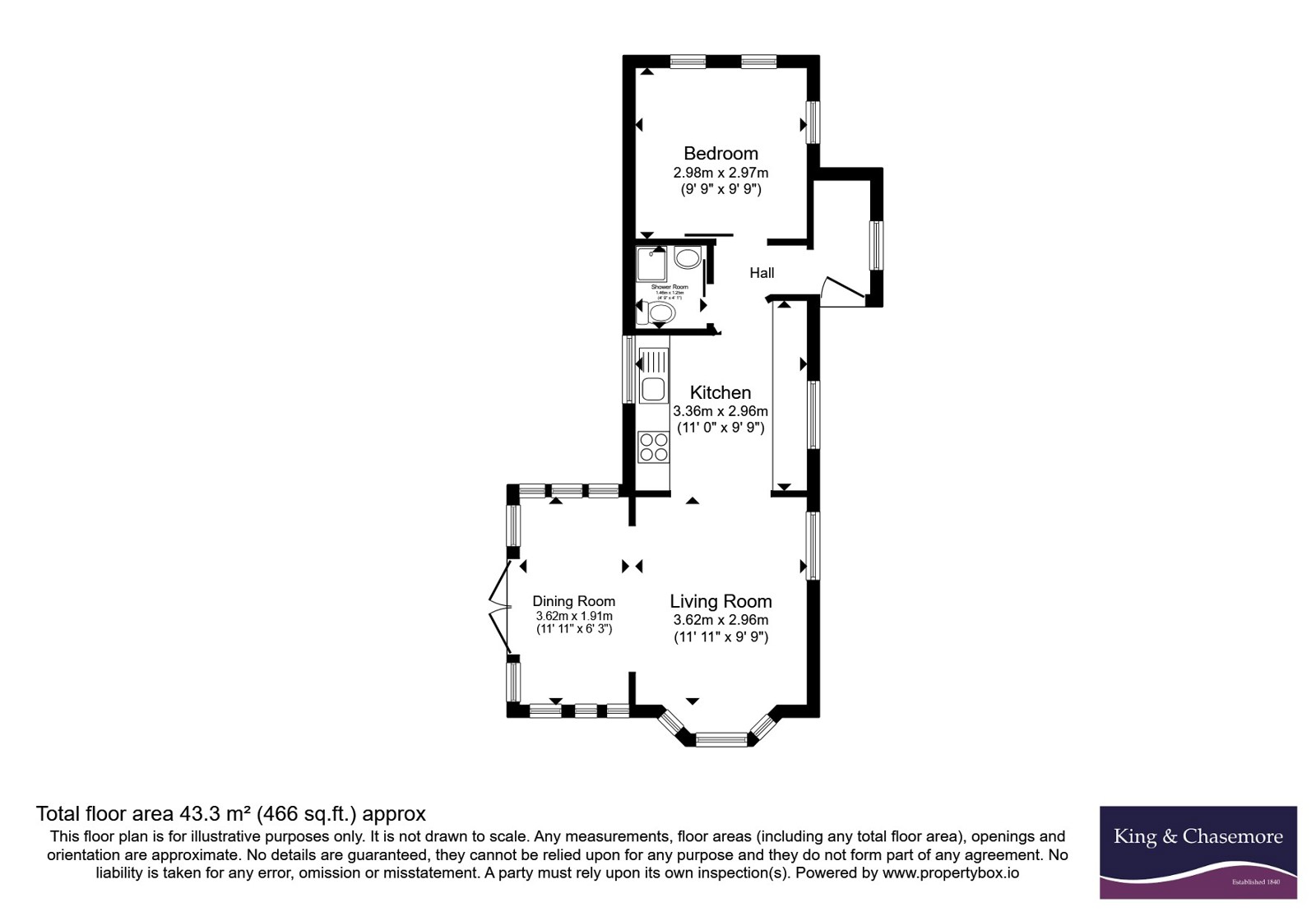 7, Nuthatch Way, Turners Hill floorplan