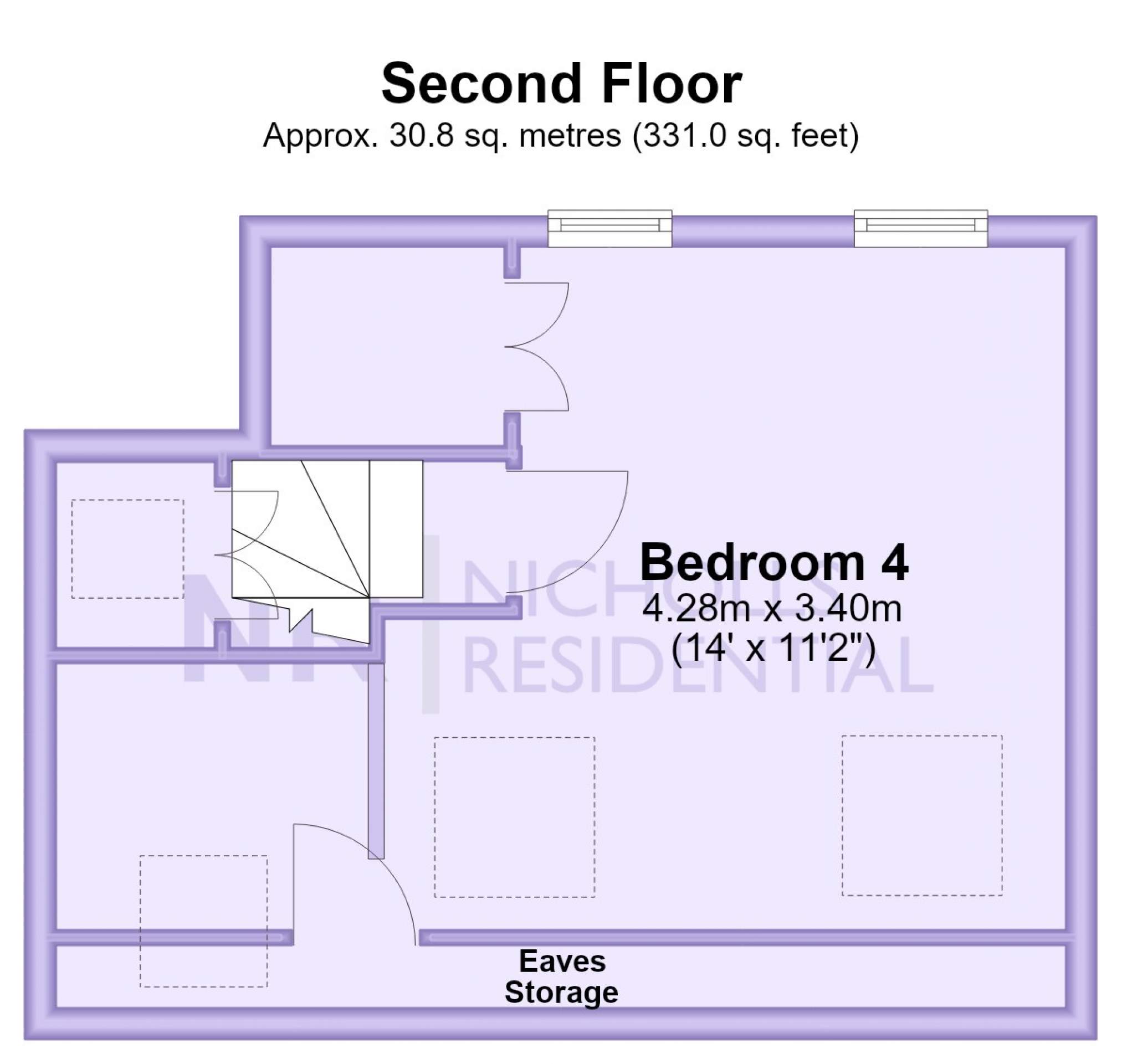 Courtenay Road, Worcester Park floorplan