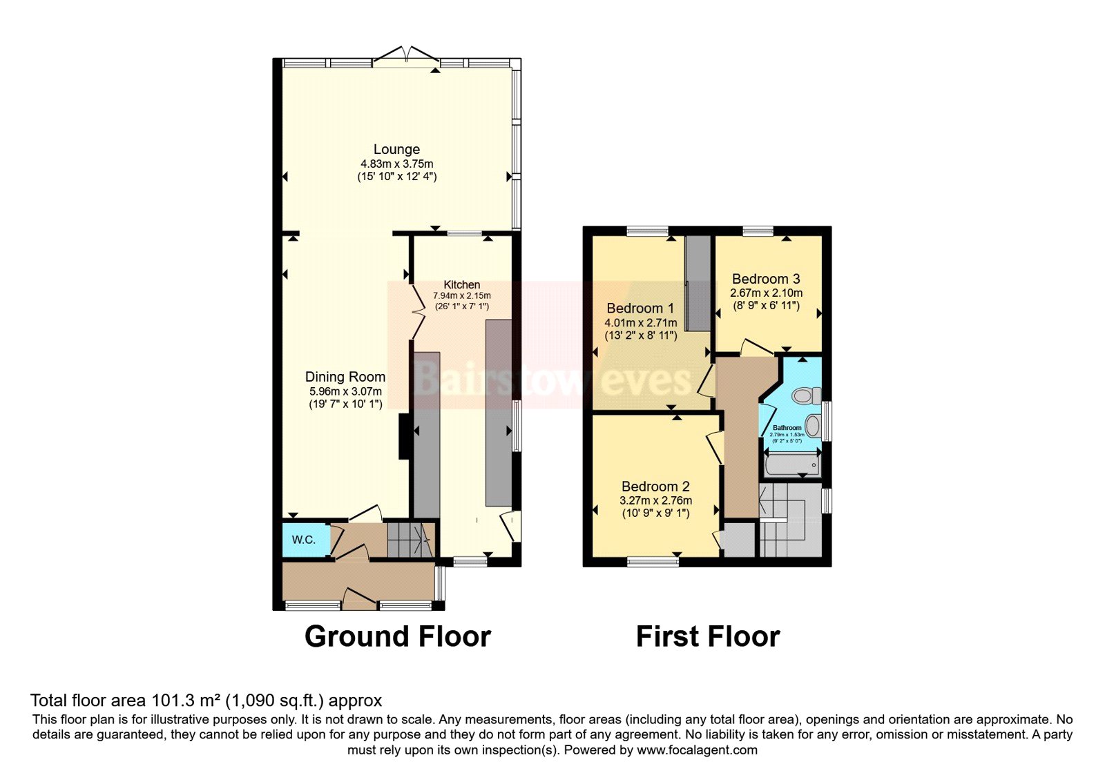 10, Ennersdale Road, Birmingham floorplan