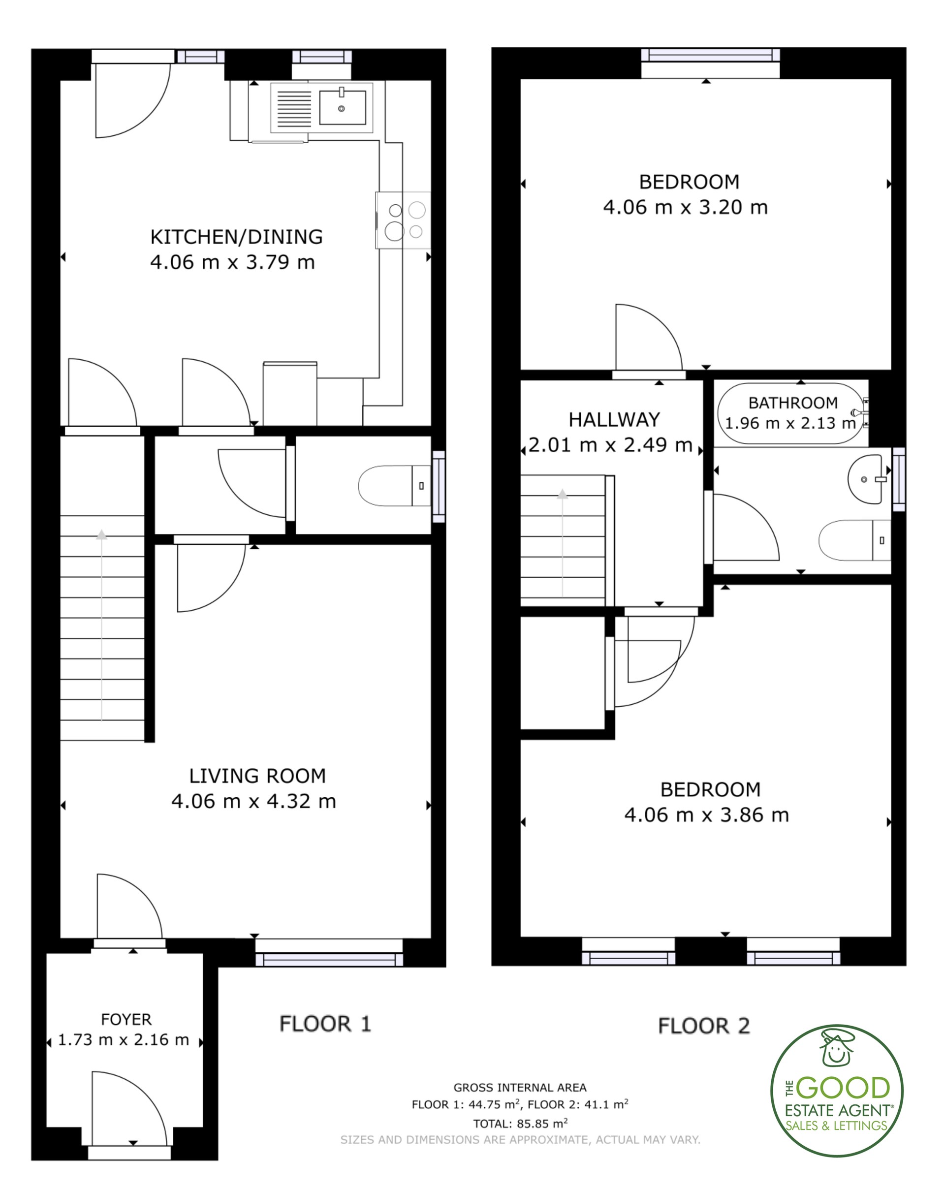 9, Cornfield Drive, Manchester floorplan