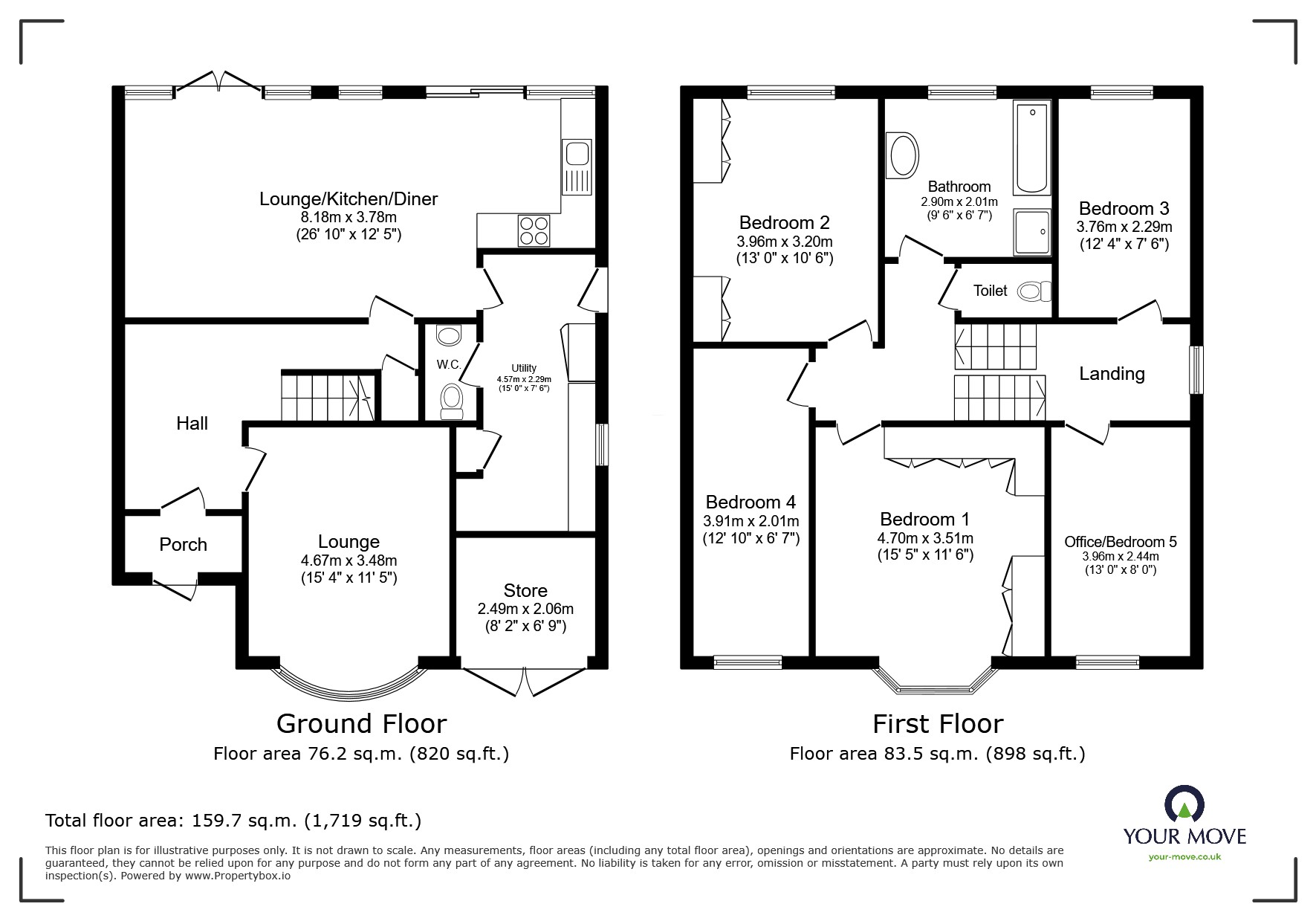116, Spencefield Lane, Leicestershire floorplan