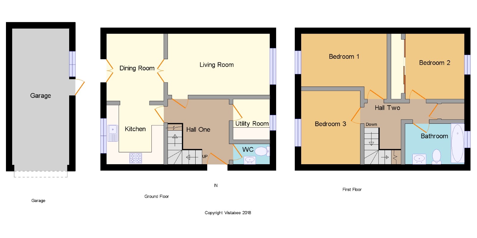 3 Bedrooms Detached house for sale in Whiting Road, Wemyss Bay, Inverclyde PA18