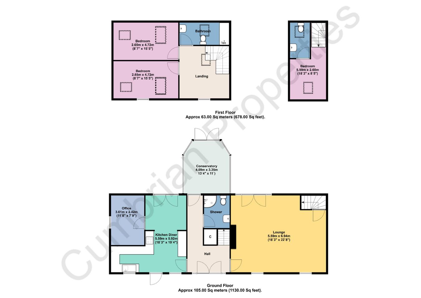 Eden Gate, The Coach House, Appleby-in-Westmorland floorplan