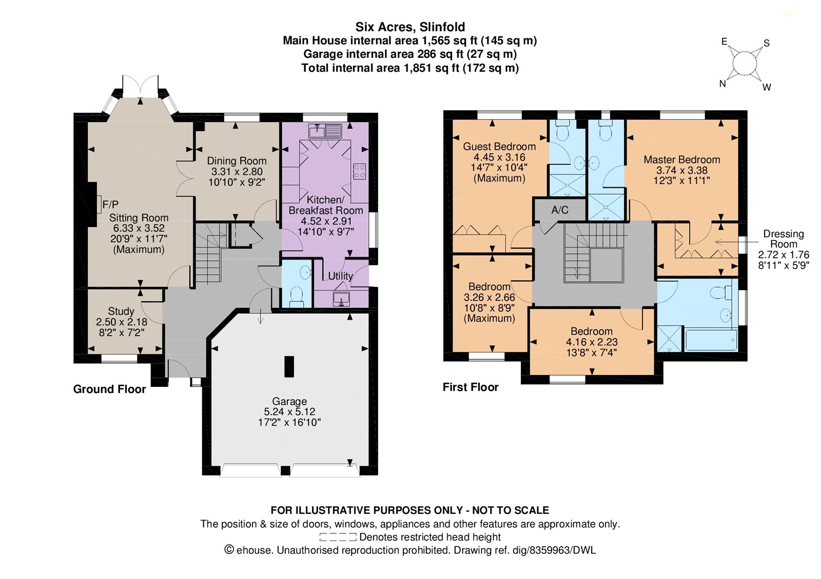 4 Bedrooms Detached house for sale in Six Acres, Slinfold, Horsham, West Sussex RH13
