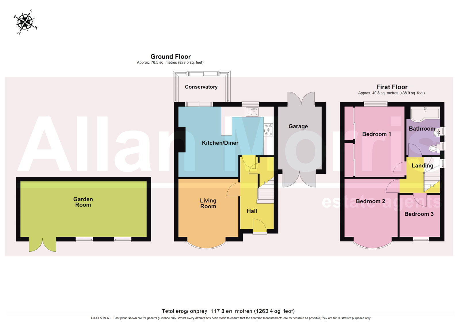 35, Arden Road, Worcester floorplan