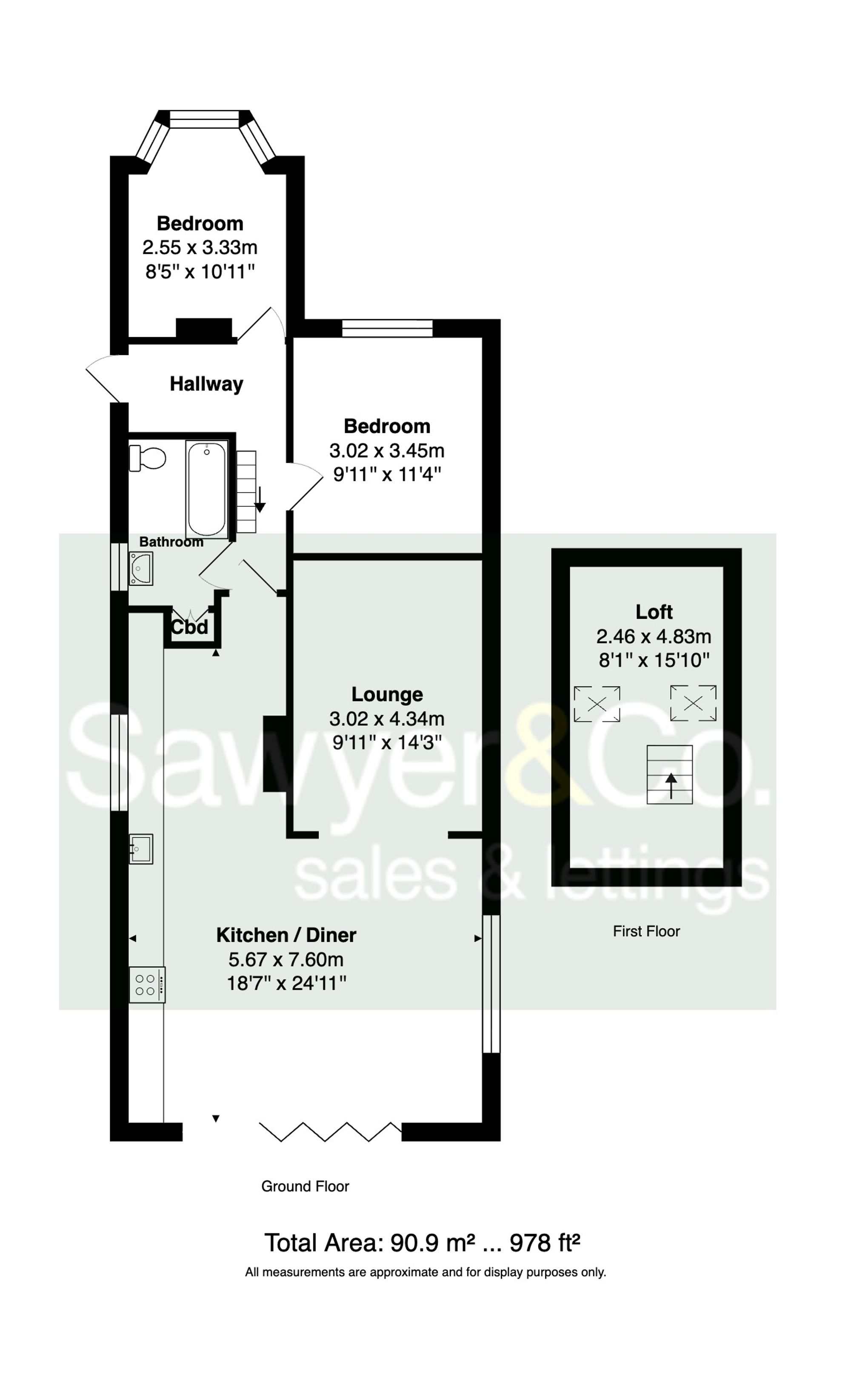 5 Oakdene Close, Brighton floorplan