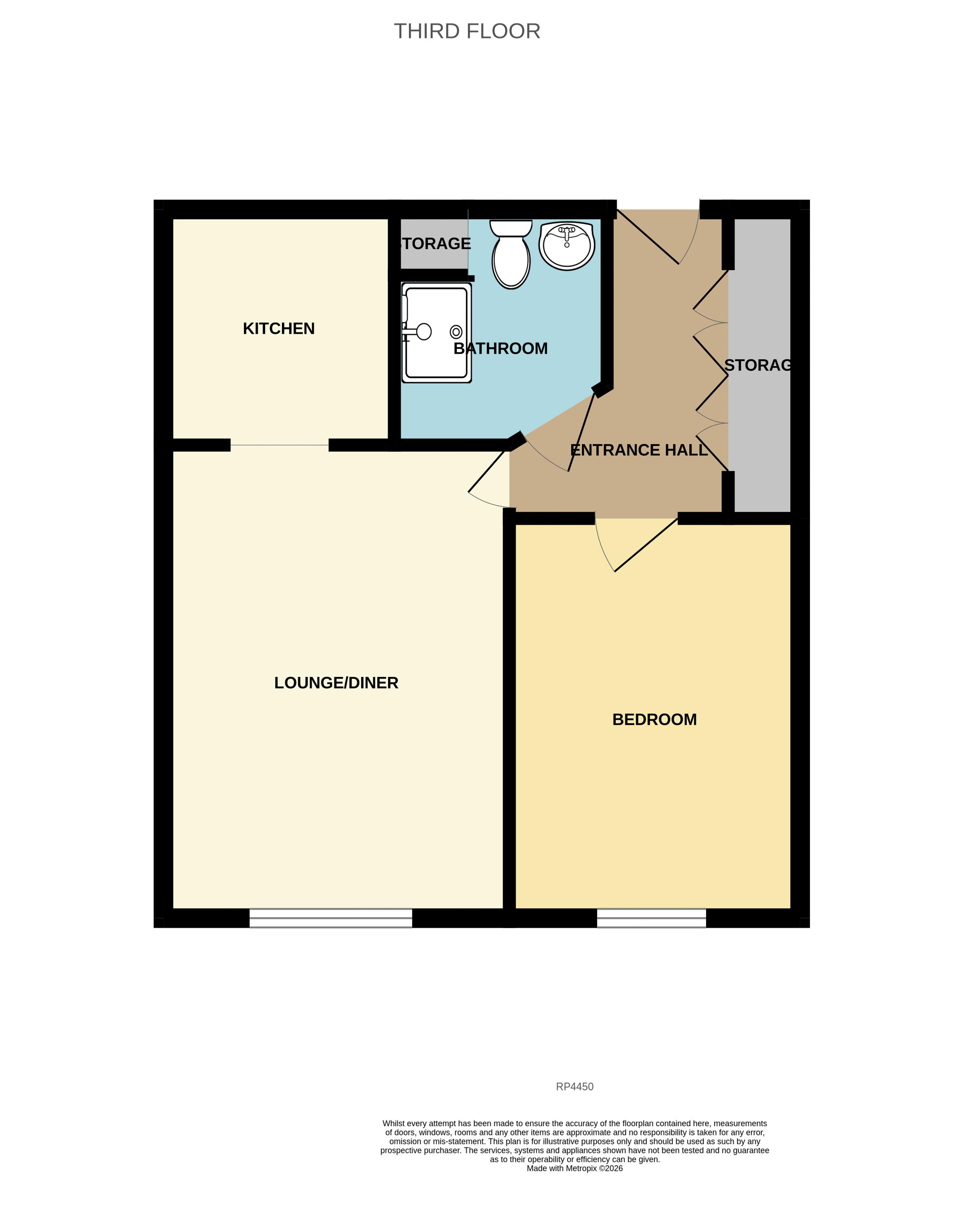 Penrhyn Avenue, Colwyn Bay floorplan