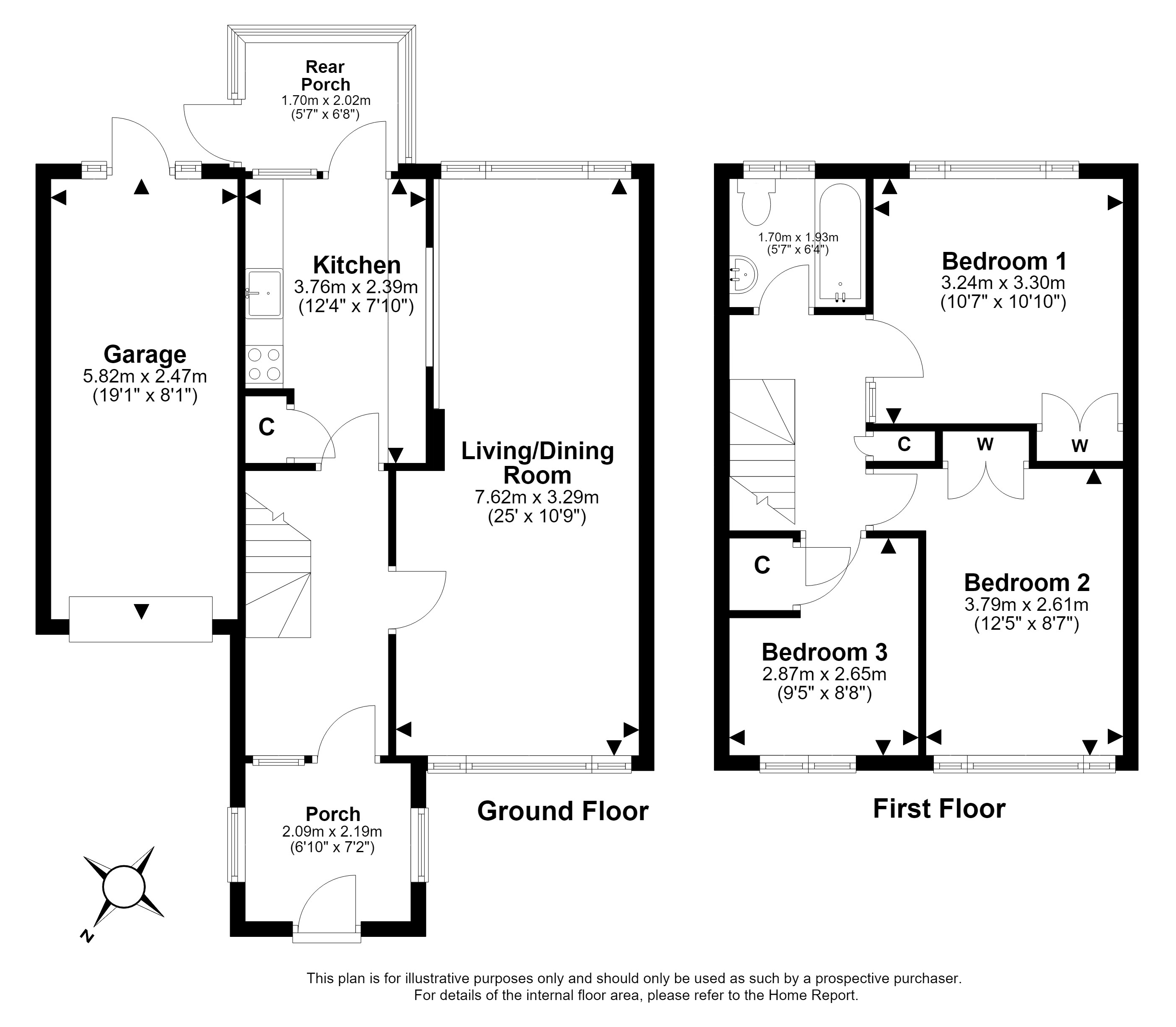 22, Relugas Place, Grange, Edinburgh floorplan