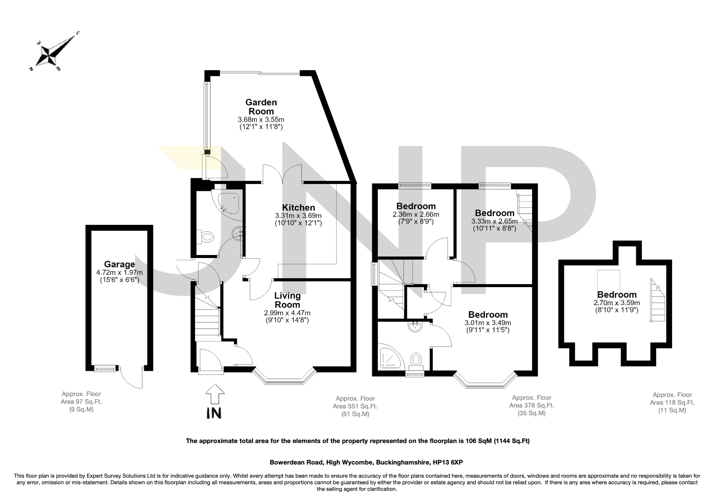 151, Bowerdean Road, Buckinghamshire floorplan