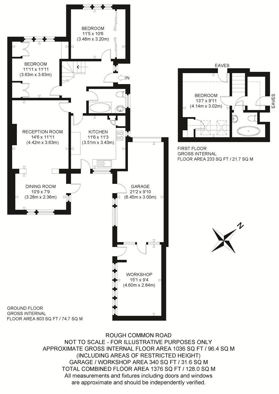 125, Rough Common Road, Canterbury floorplan