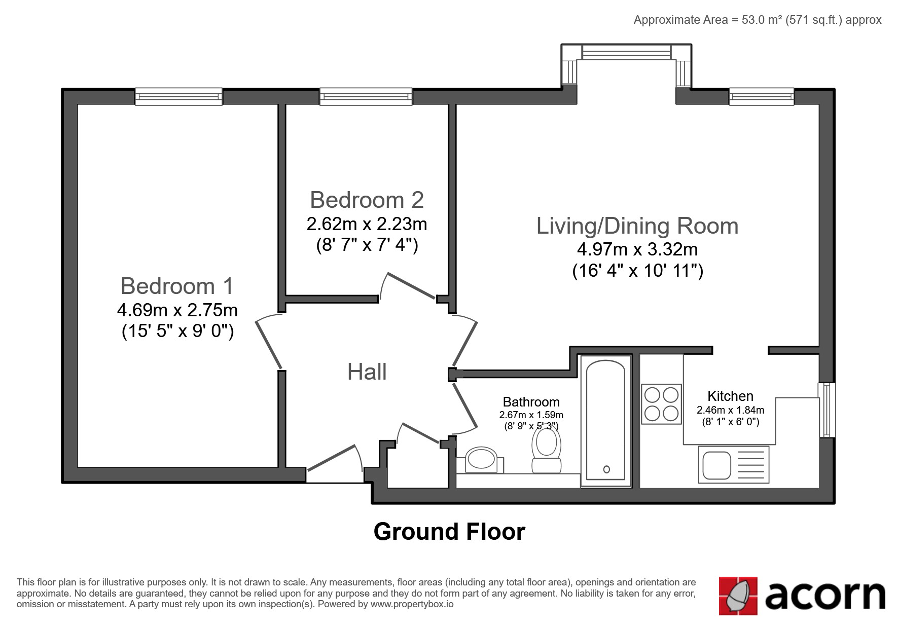 5, Frobisher Road, Erith floorplan