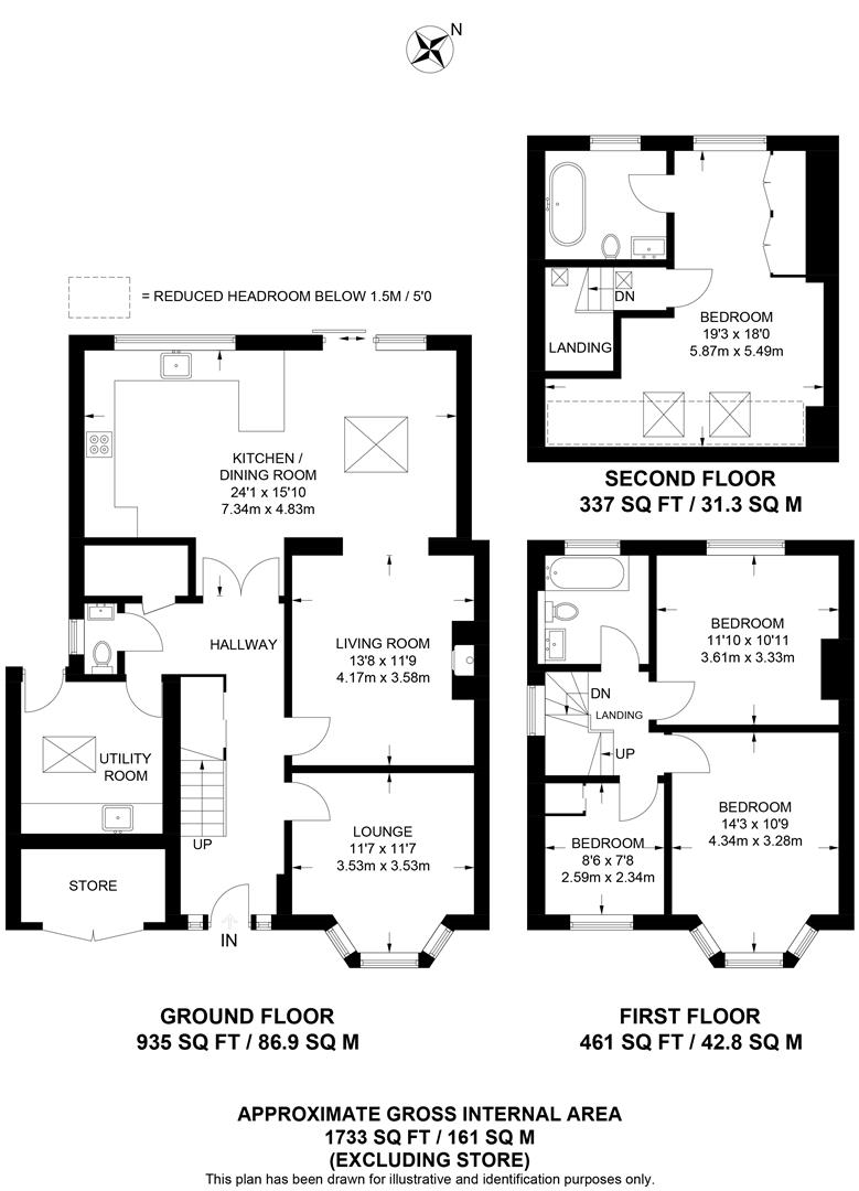 78, Burghfield Road, Reading floorplan