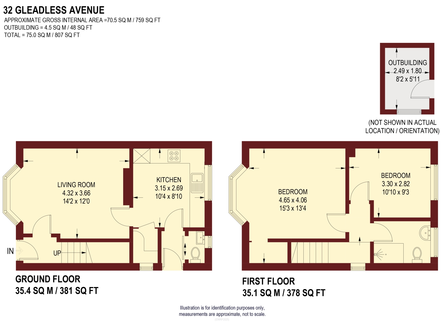 32, Gleadless Avenue, Sheffield floorplan