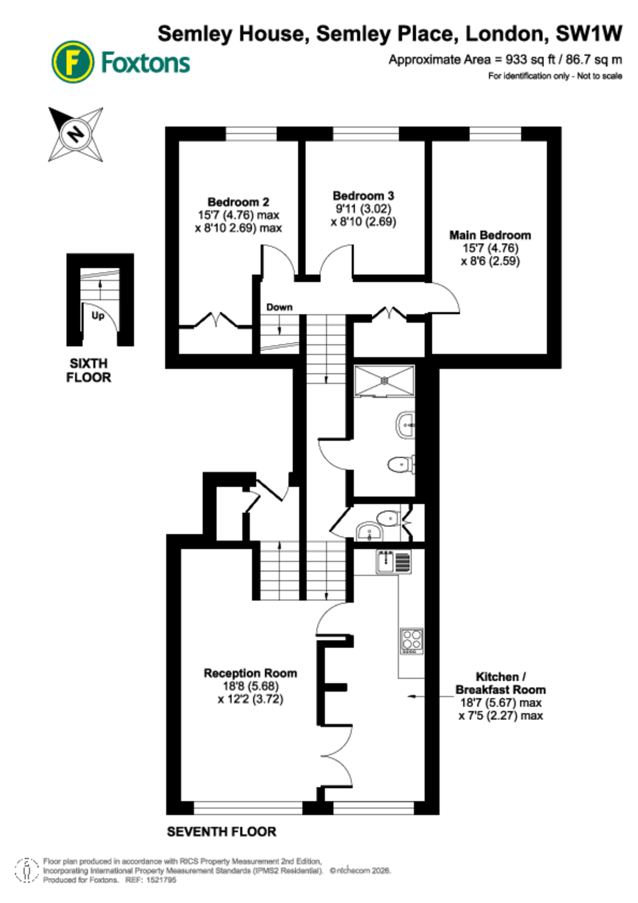 Semley Place, Sloane Square floorplan