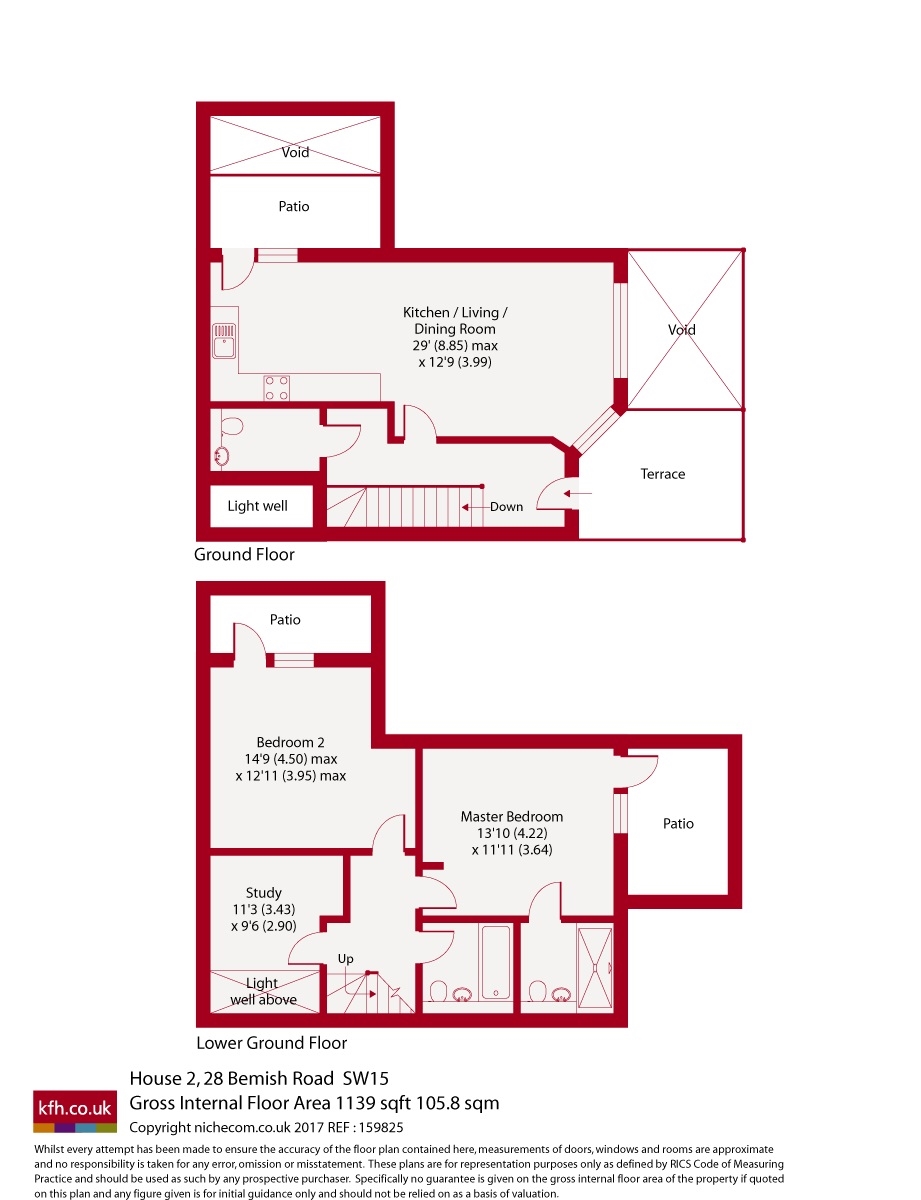 42, Bemish Road, London floorplan