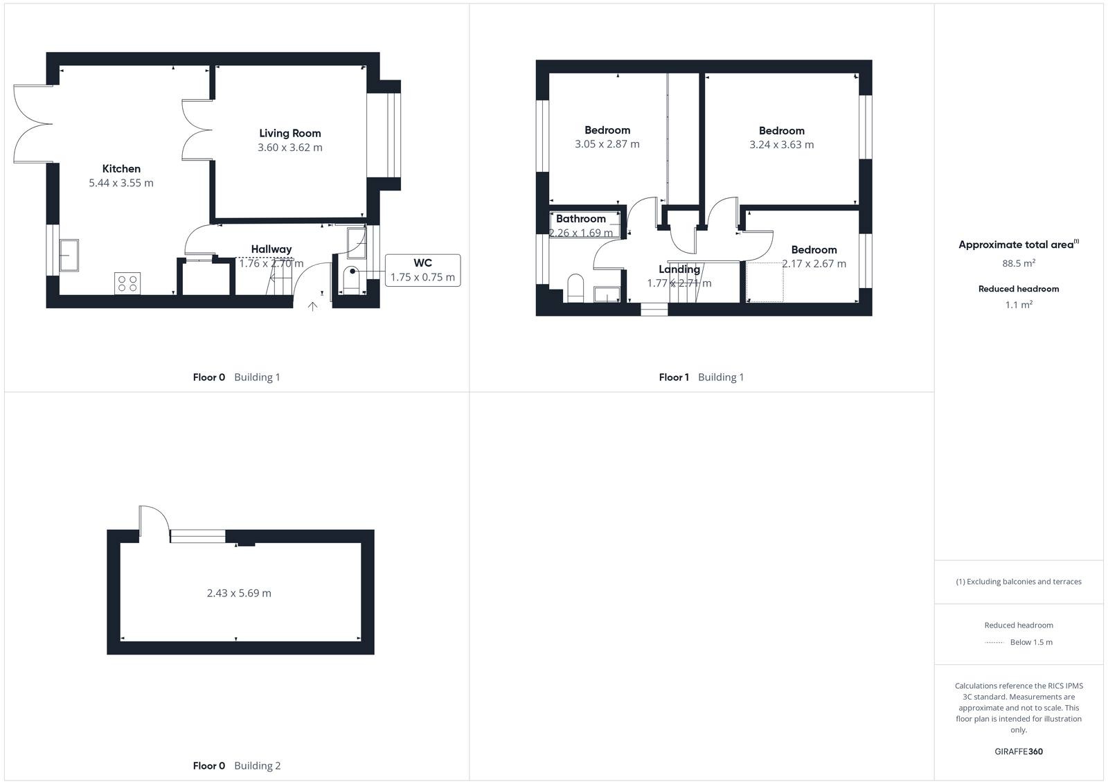 Helmsley, Clanna Road, Lydney floorplan