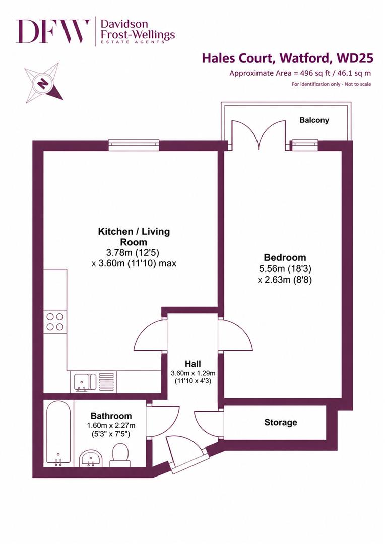 Ley Farm Close, Watford floorplan