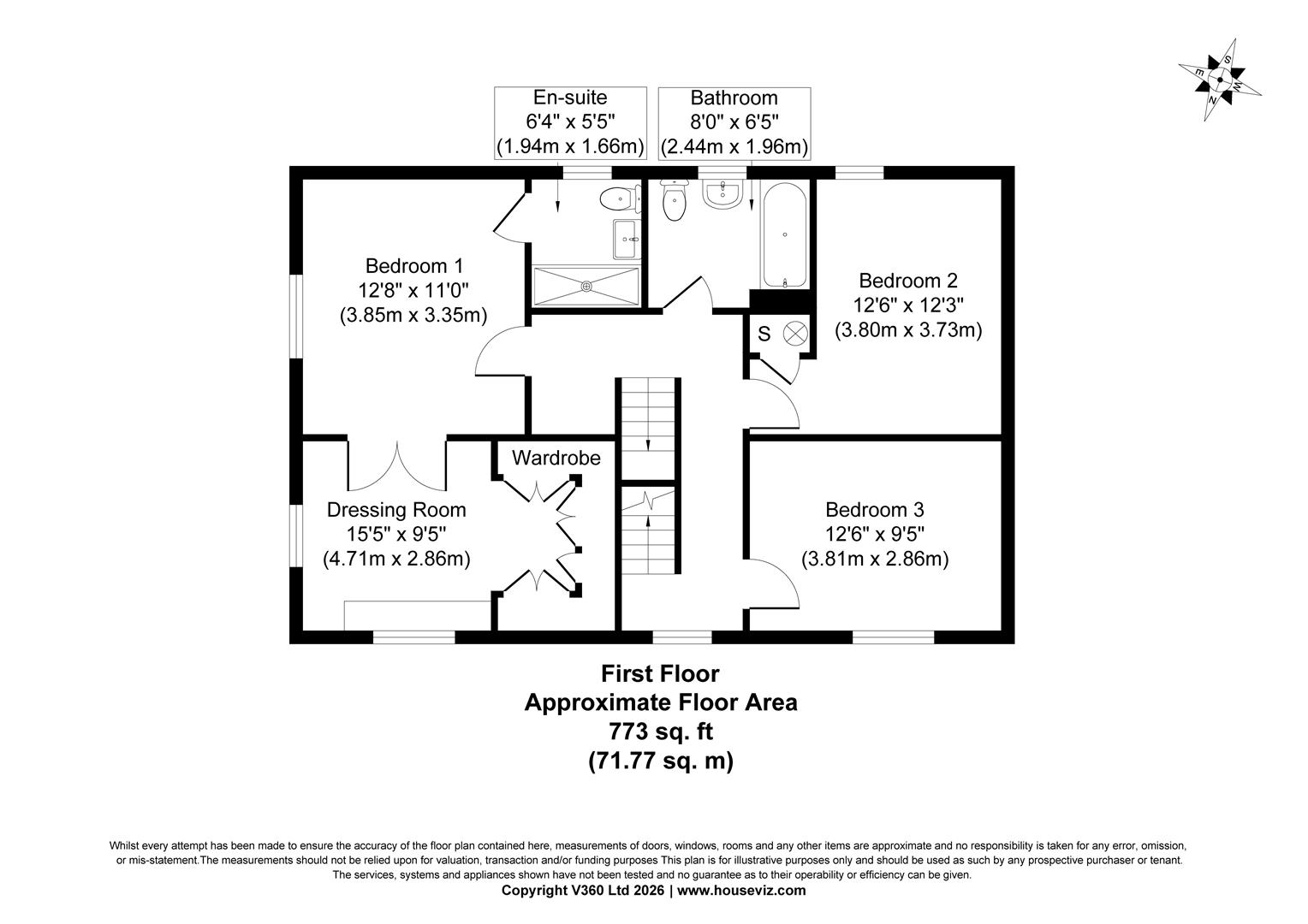 3, Meadow Gate, Selby floorplan