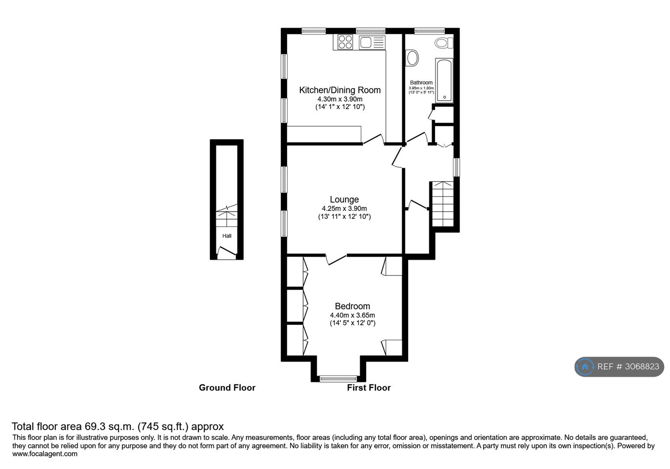 B Bath Road, Slough floorplan
