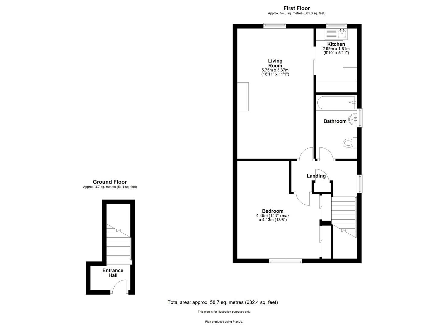 Lancaster Road, South Norwood SE25, 1 bedroom for sale