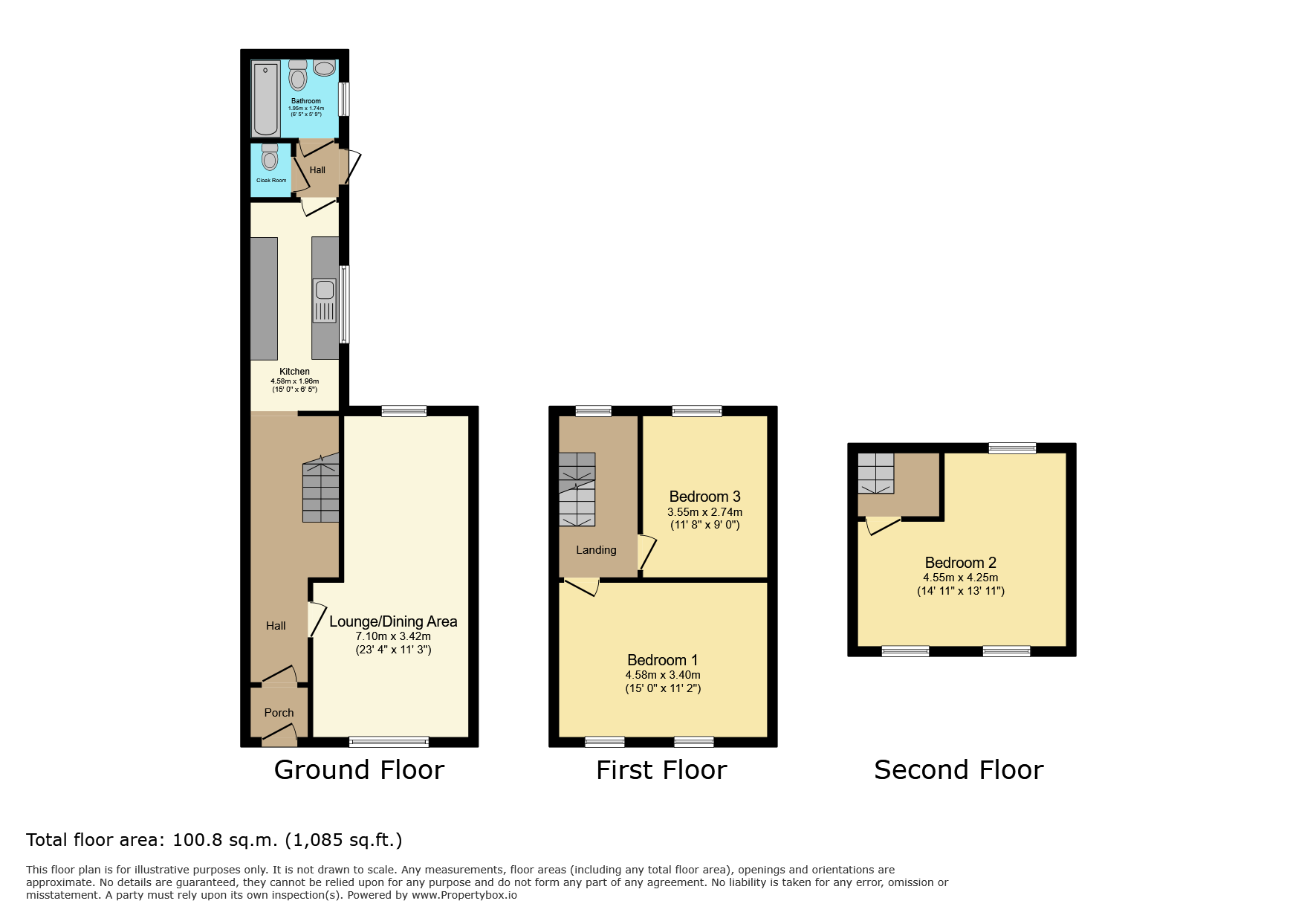2, Richmond Street, Devon floorplan