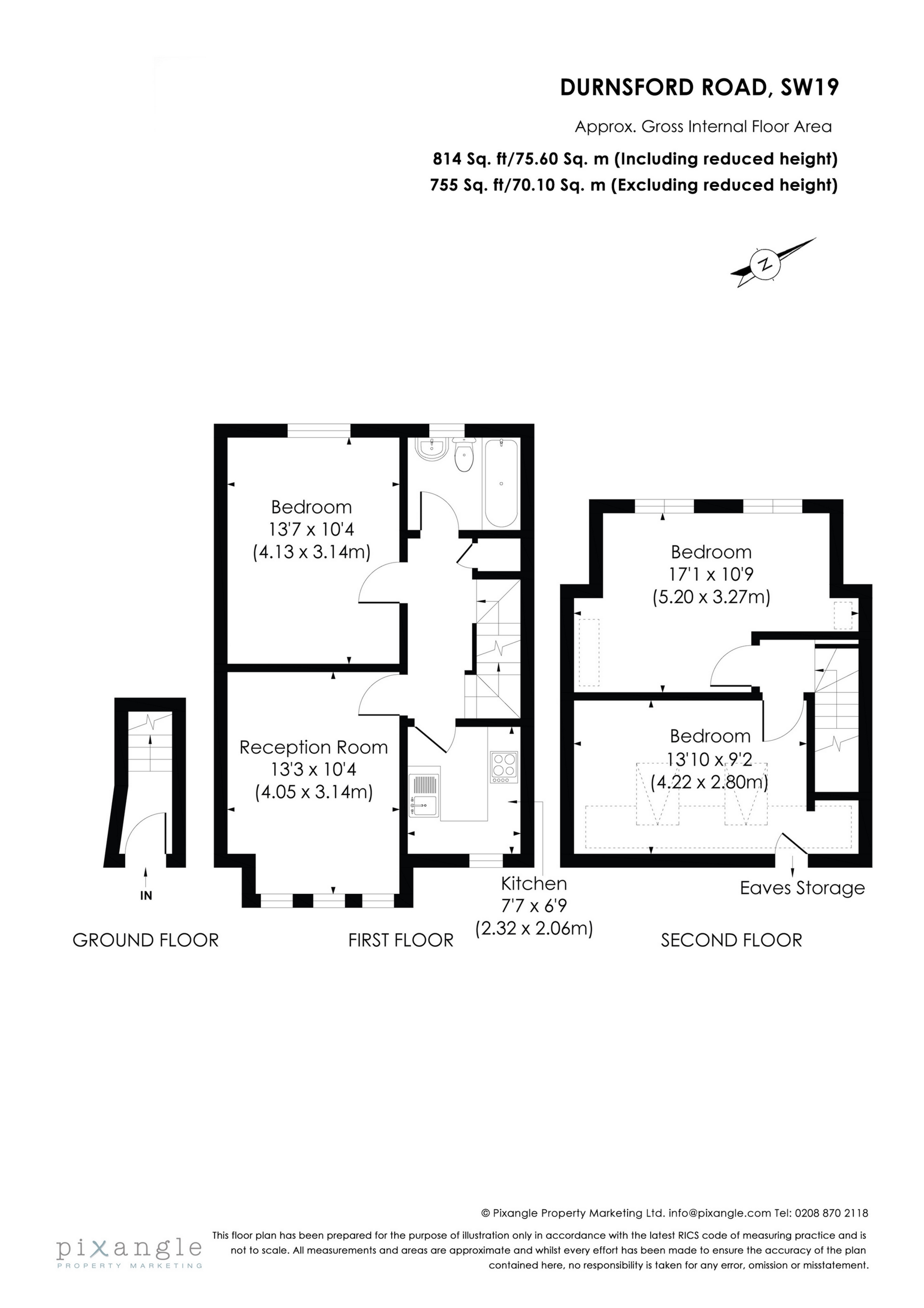 440a, Durnsford Road, London floorplan
