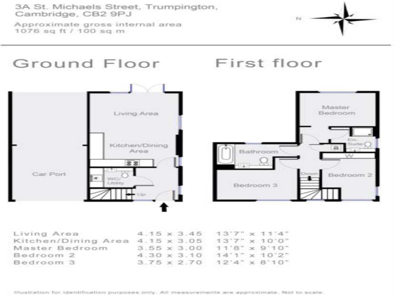 3 Bedrooms  to rent in Old St. Pauls, Russell Street, Cambridge CB2