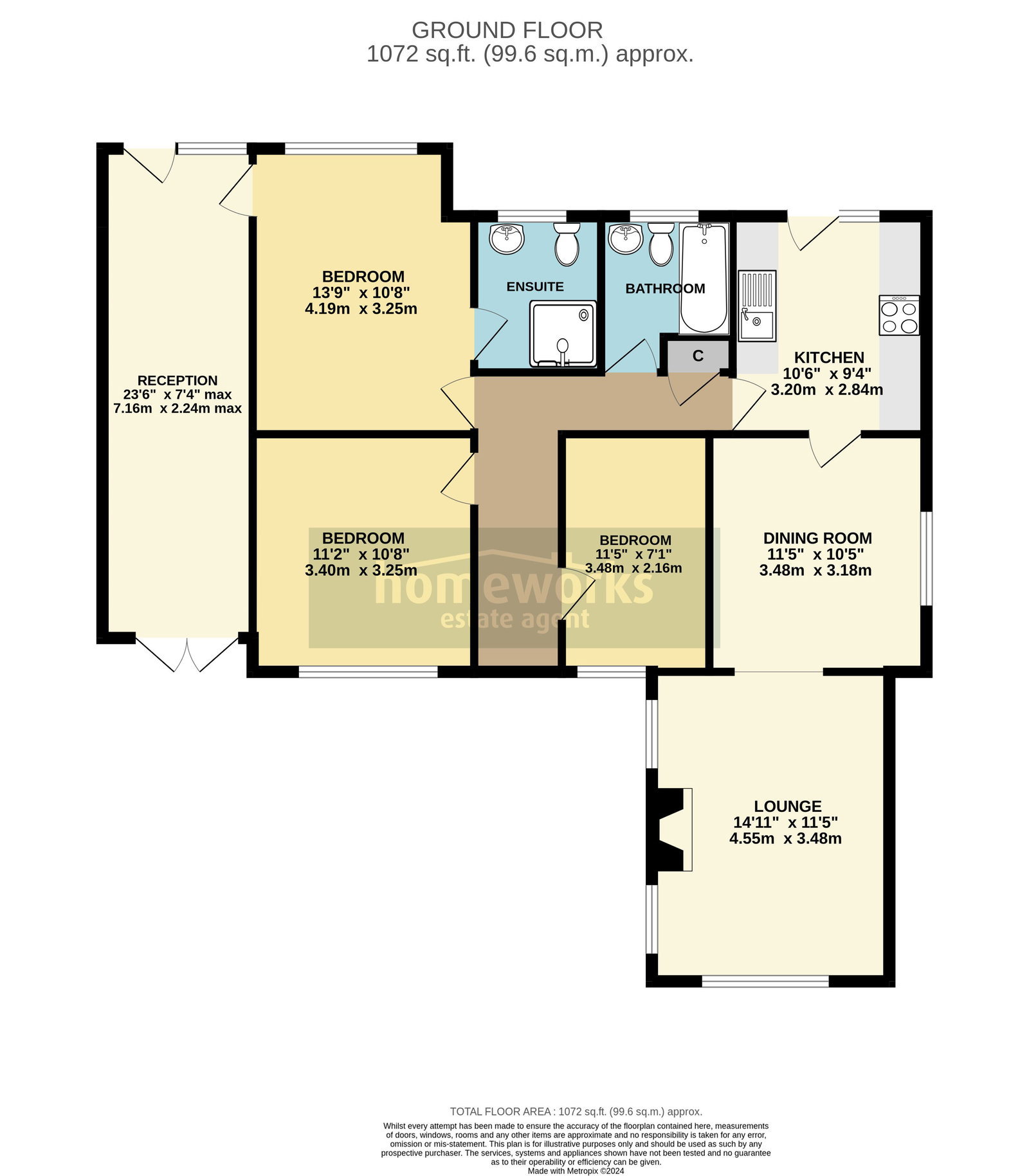 17, Cedar Close, Dereham floorplan