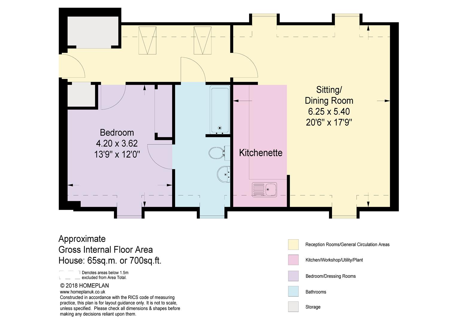 1 Bedrooms Flat to rent in Highgrove Avenue, Ascot SL5