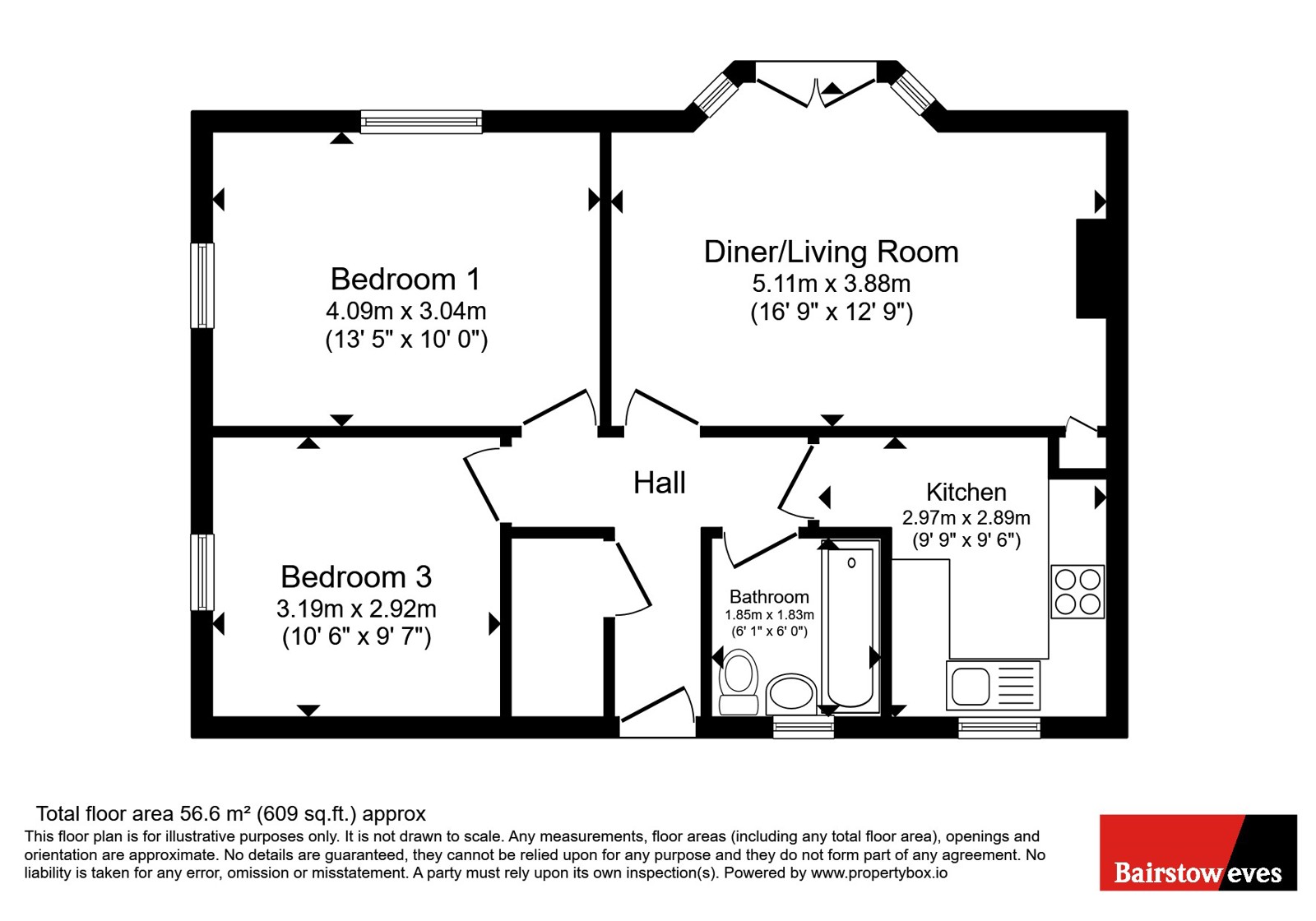 Payzes Gardens, Woodford Green floorplan