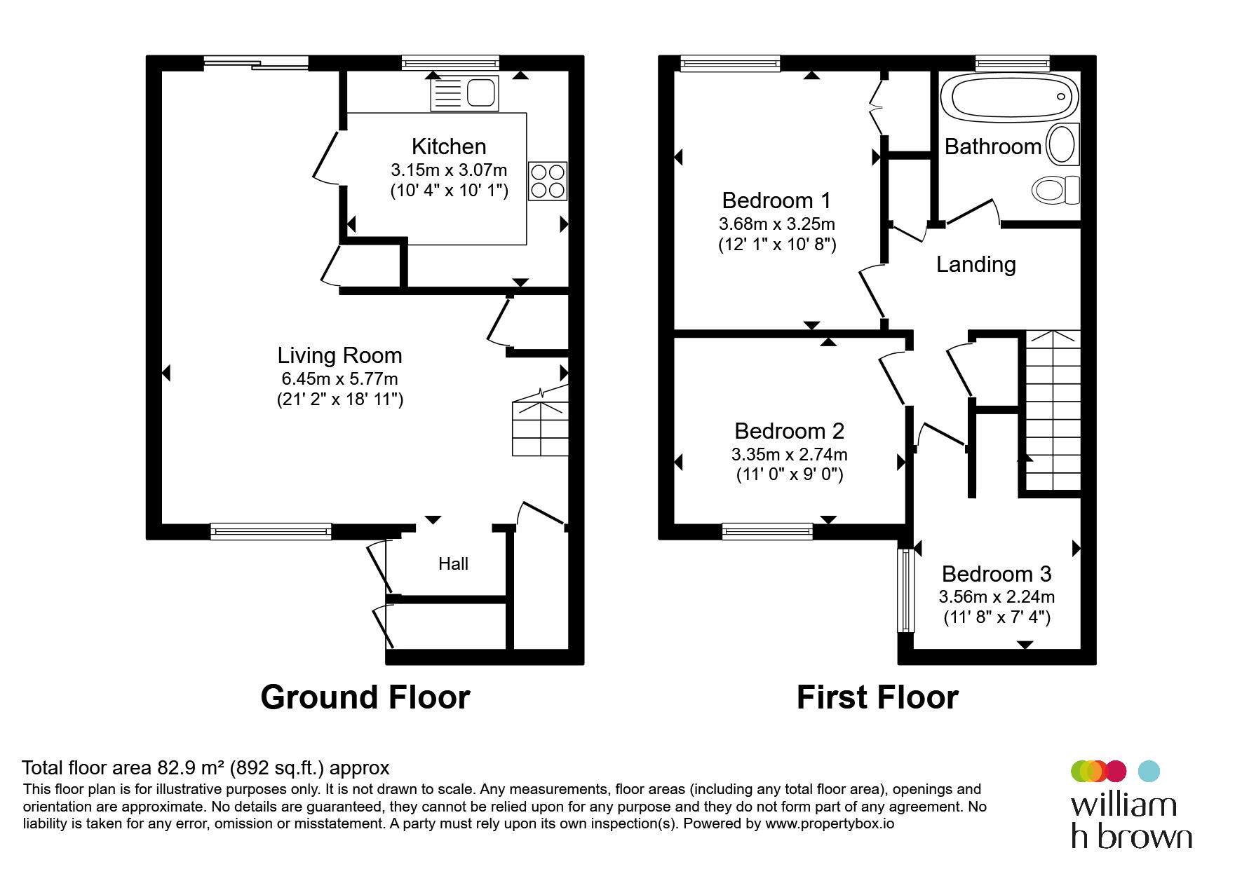 28, Lancewood Walk, Brandon floorplan