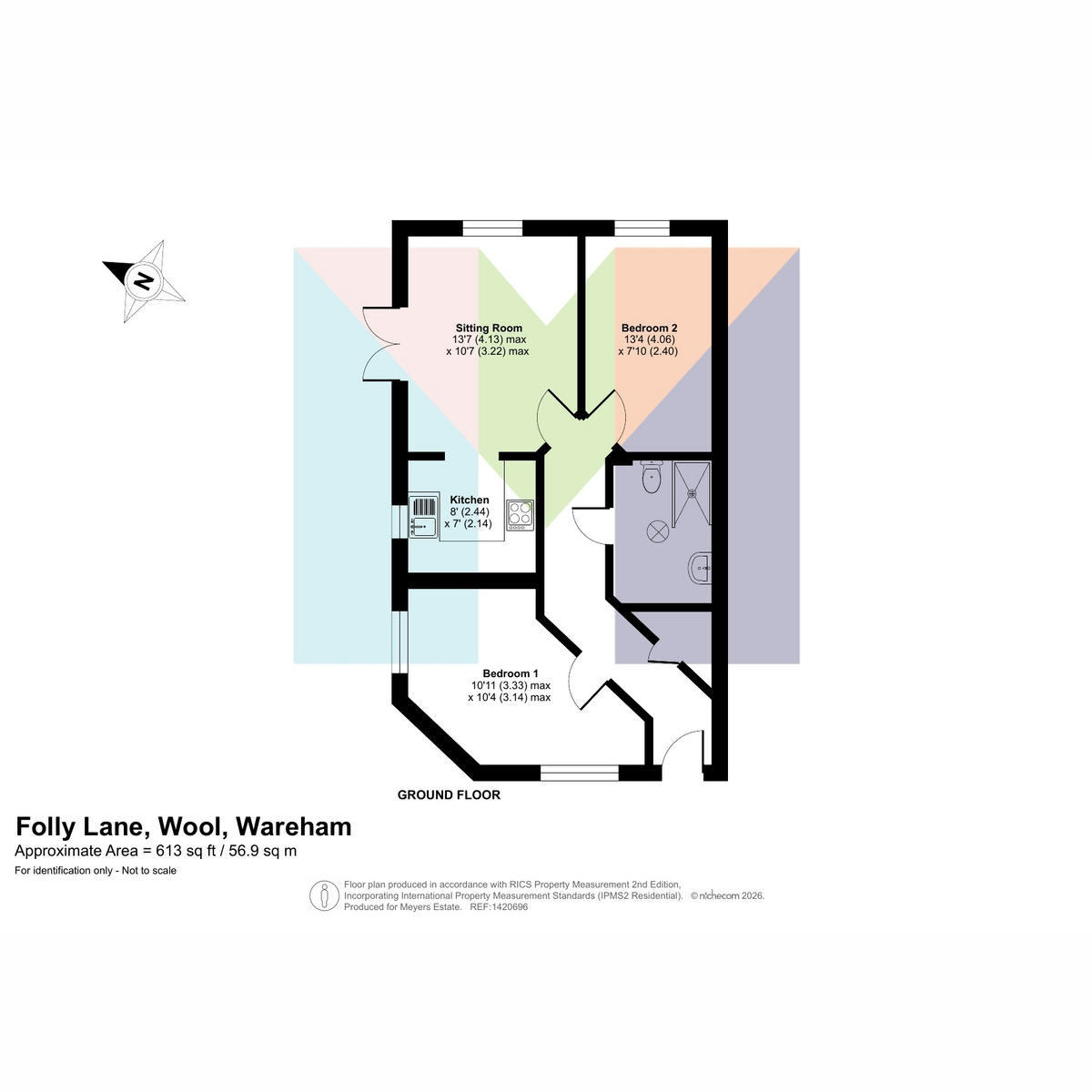 2a, Folly Lane, Wareham floorplan