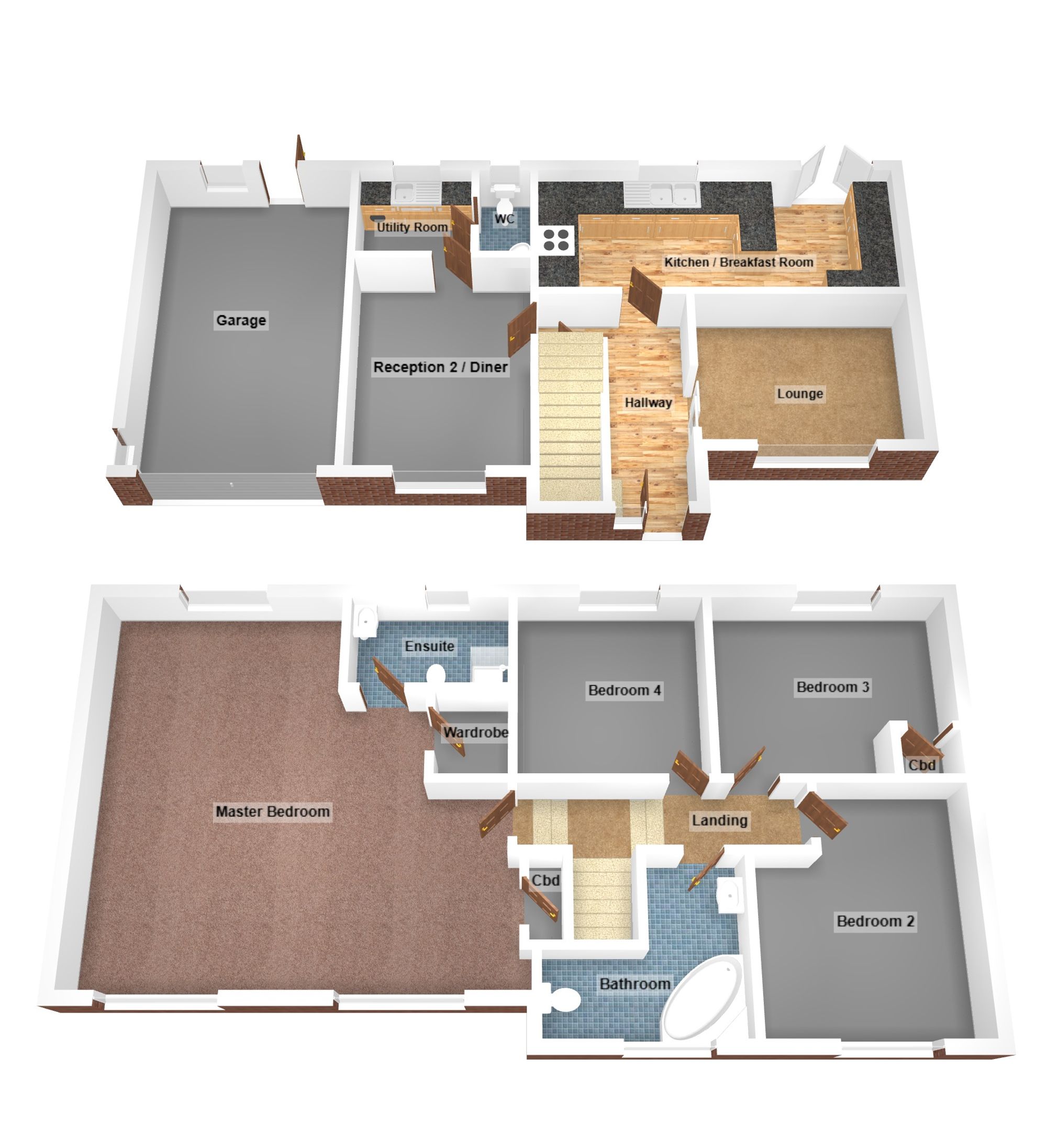 10 Vale View, Bridgend floorplan