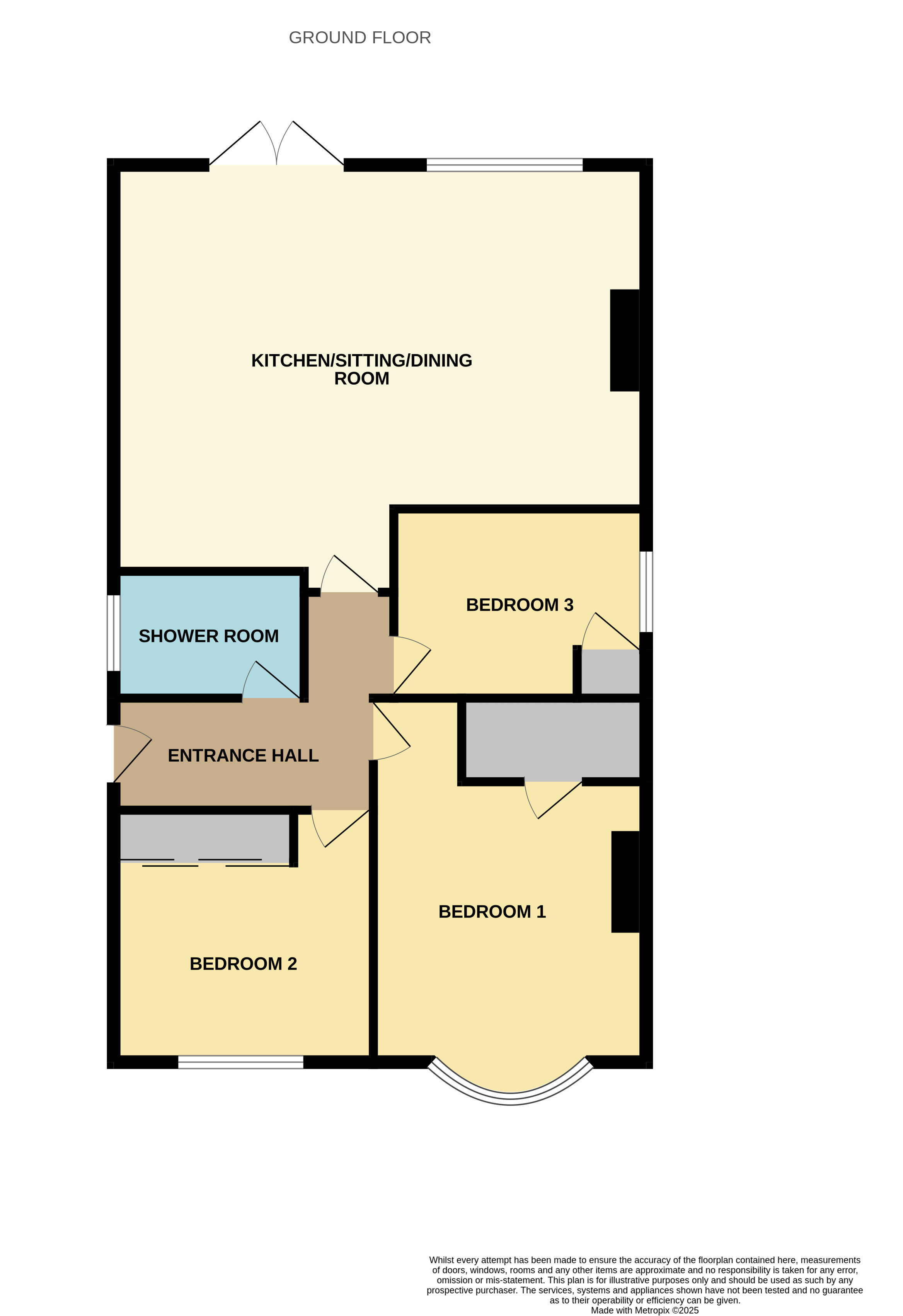 Woodville Road, Fawley floorplan