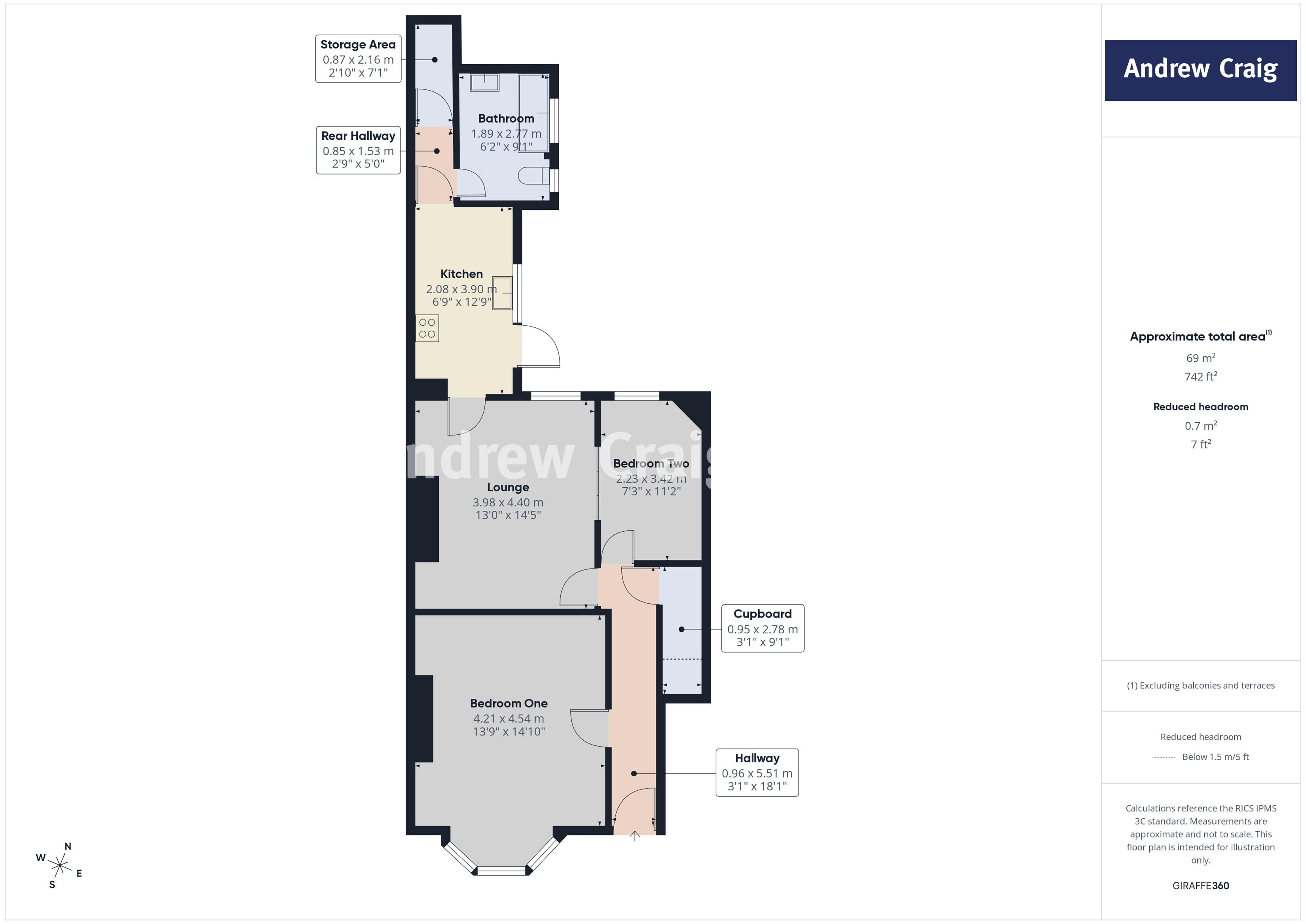 17 St. Vincent Street, South Shields floorplan