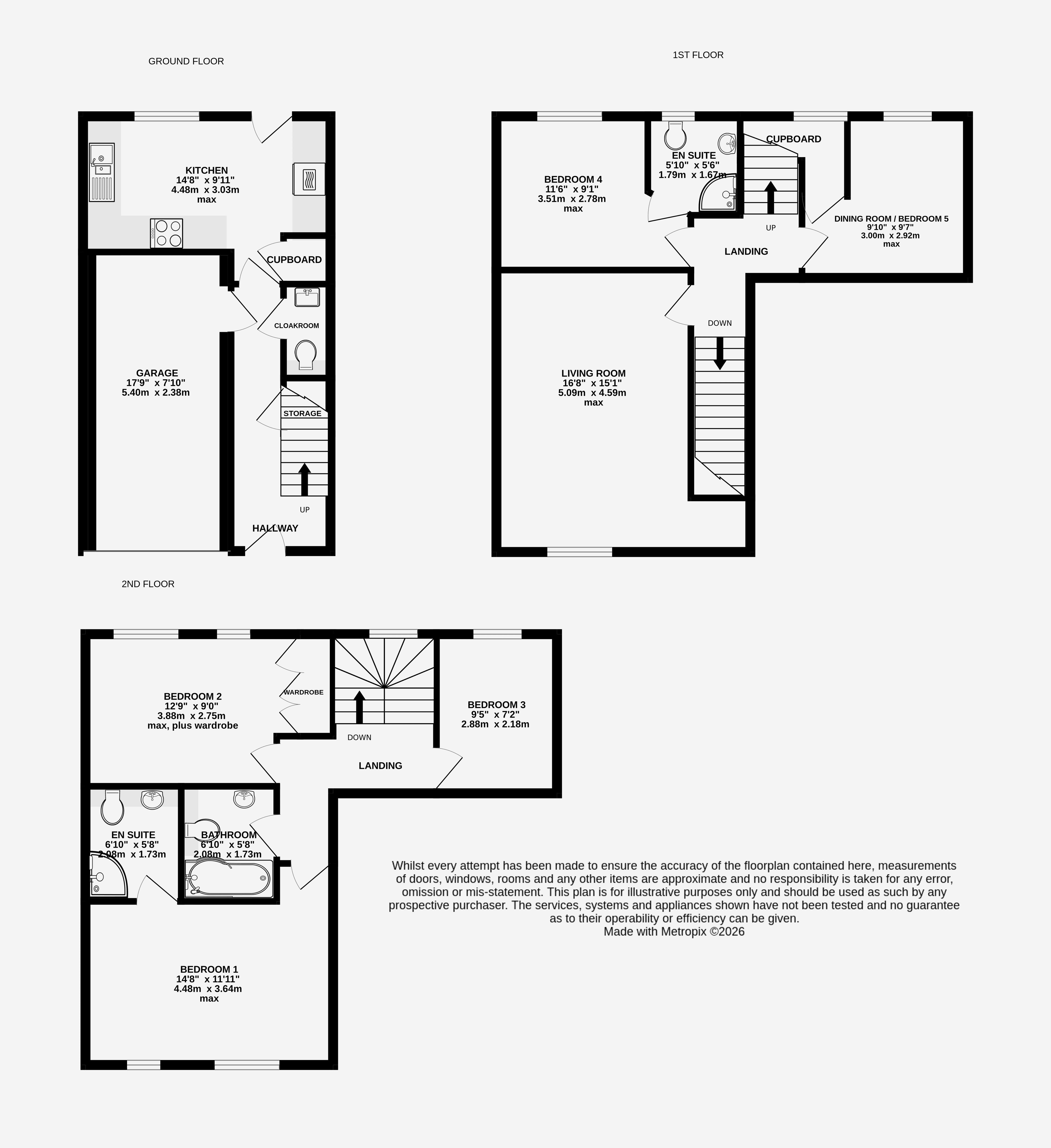 12 Addington Court, Horseguards, Exeter floorplan